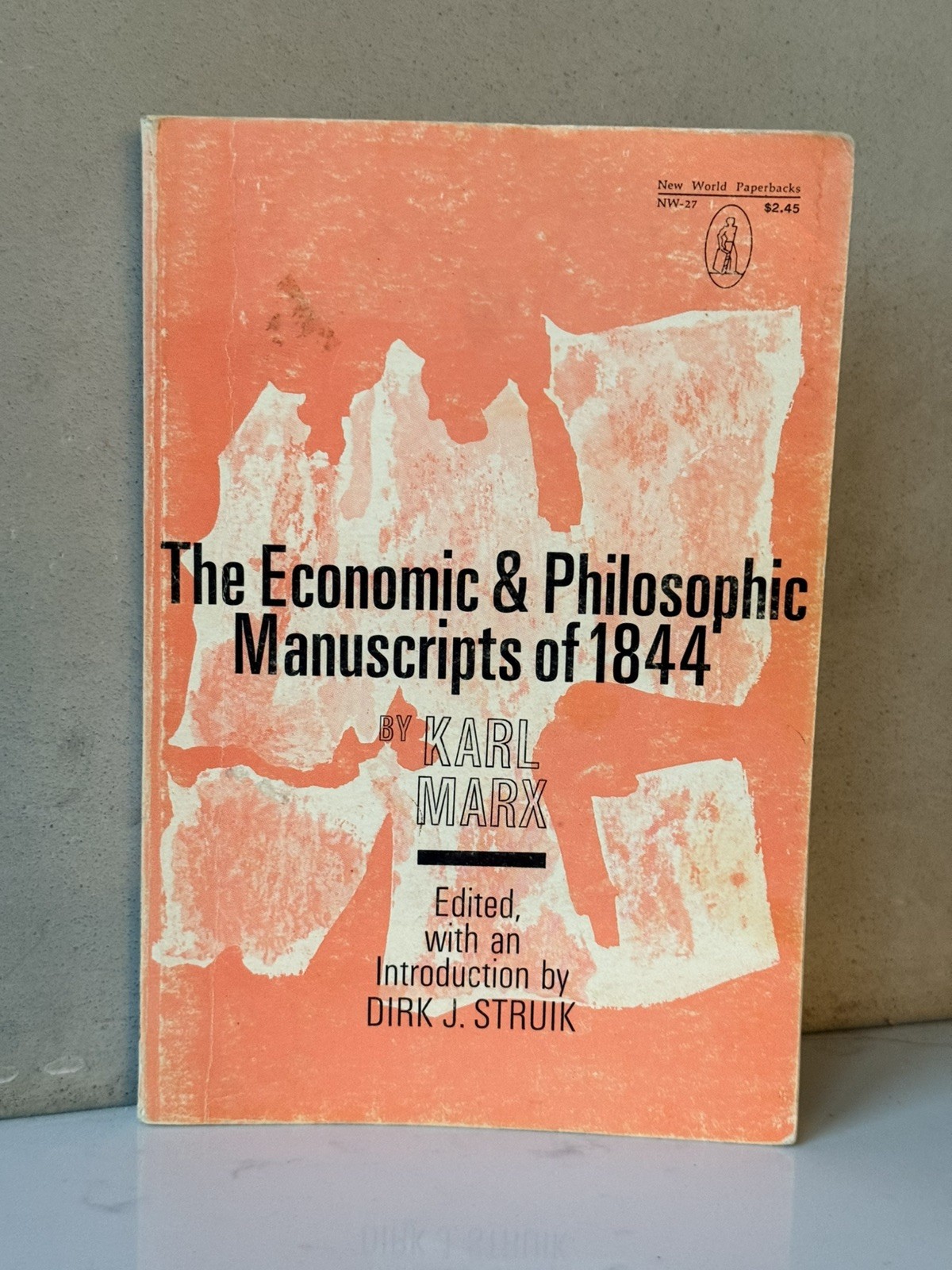 The Economic And Philosophic Manuscripts Of 1844 Karl Marx International 1977 PB