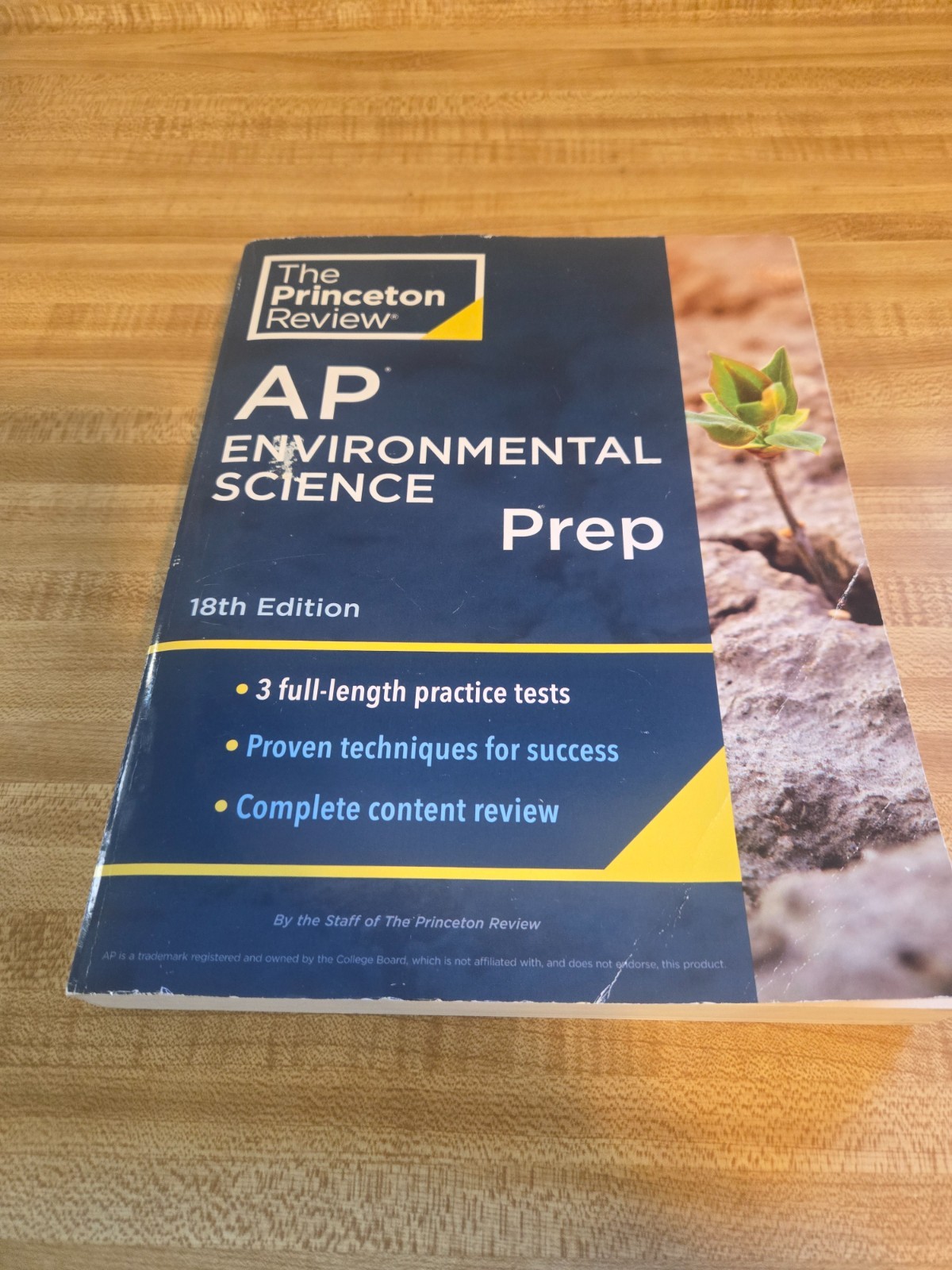 AP Environmental Science Prep The Princeton Review 18th Edition Study/Prep/Test