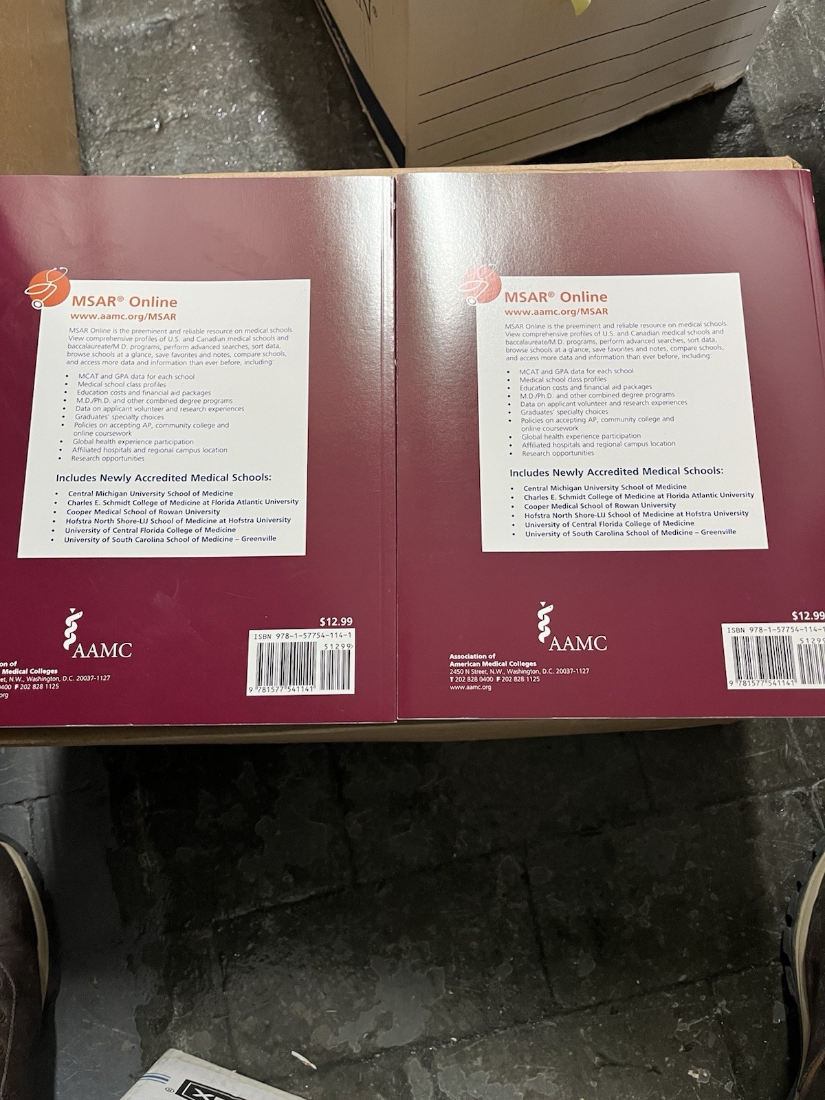AAMC MSAR Getting Started Medical School Admission Requirements Study Guide Pap…