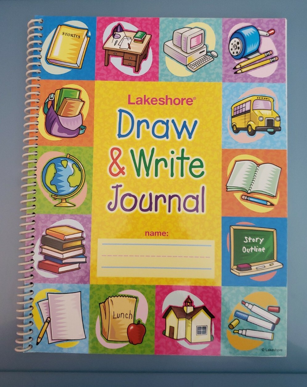 Lakeshore Learning Draw & Write Journal Ages 6 and above Writing Activities New