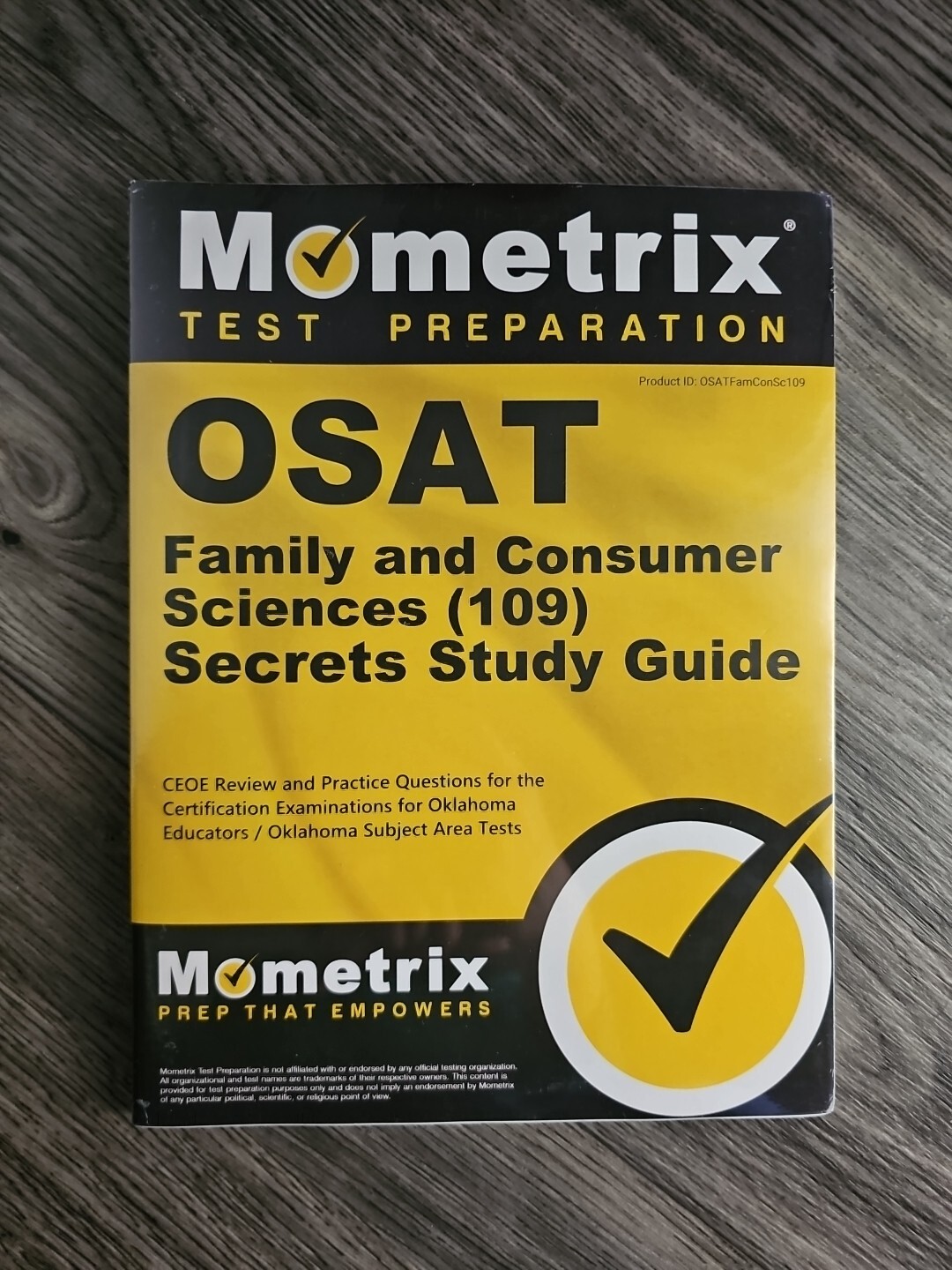 OSAT Family and Consumer Sciences (109) Secrets Study Guide