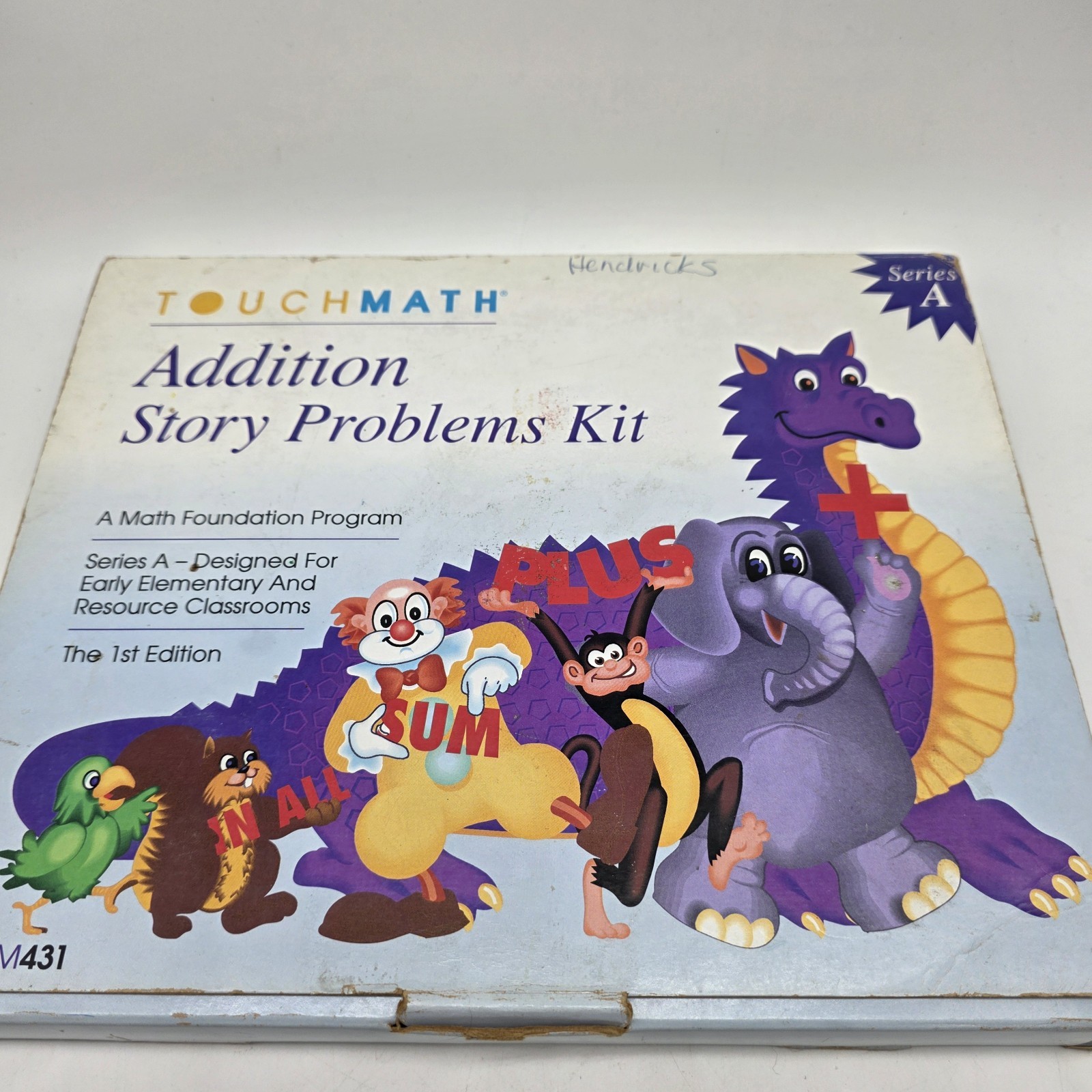 Touchmath Addition Story Problems Kit Math Foundation Program Touch Math Tm431