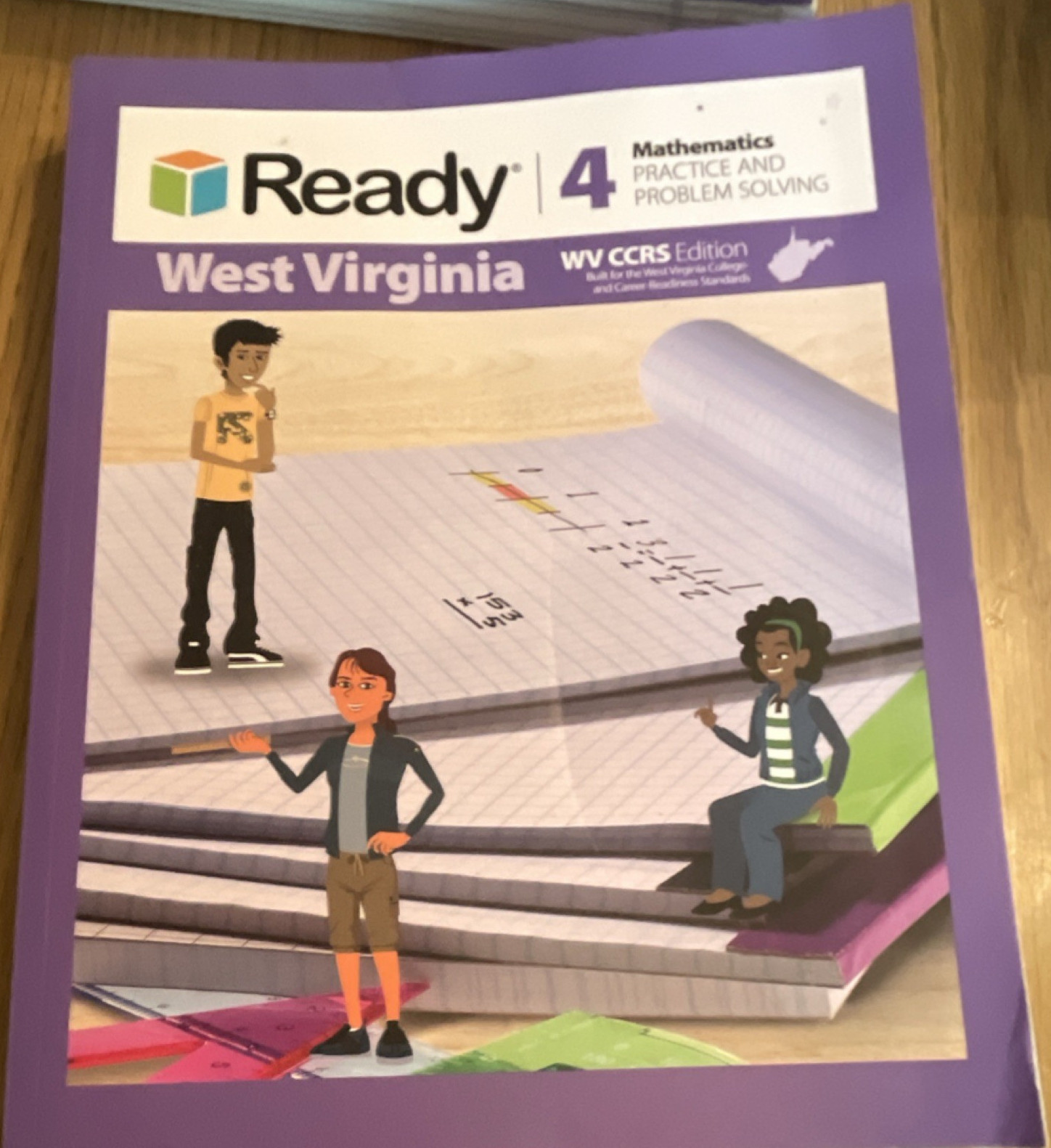 Curriculum Associates Ready Mathematics Grade 4 WVCCS Edition Workbook