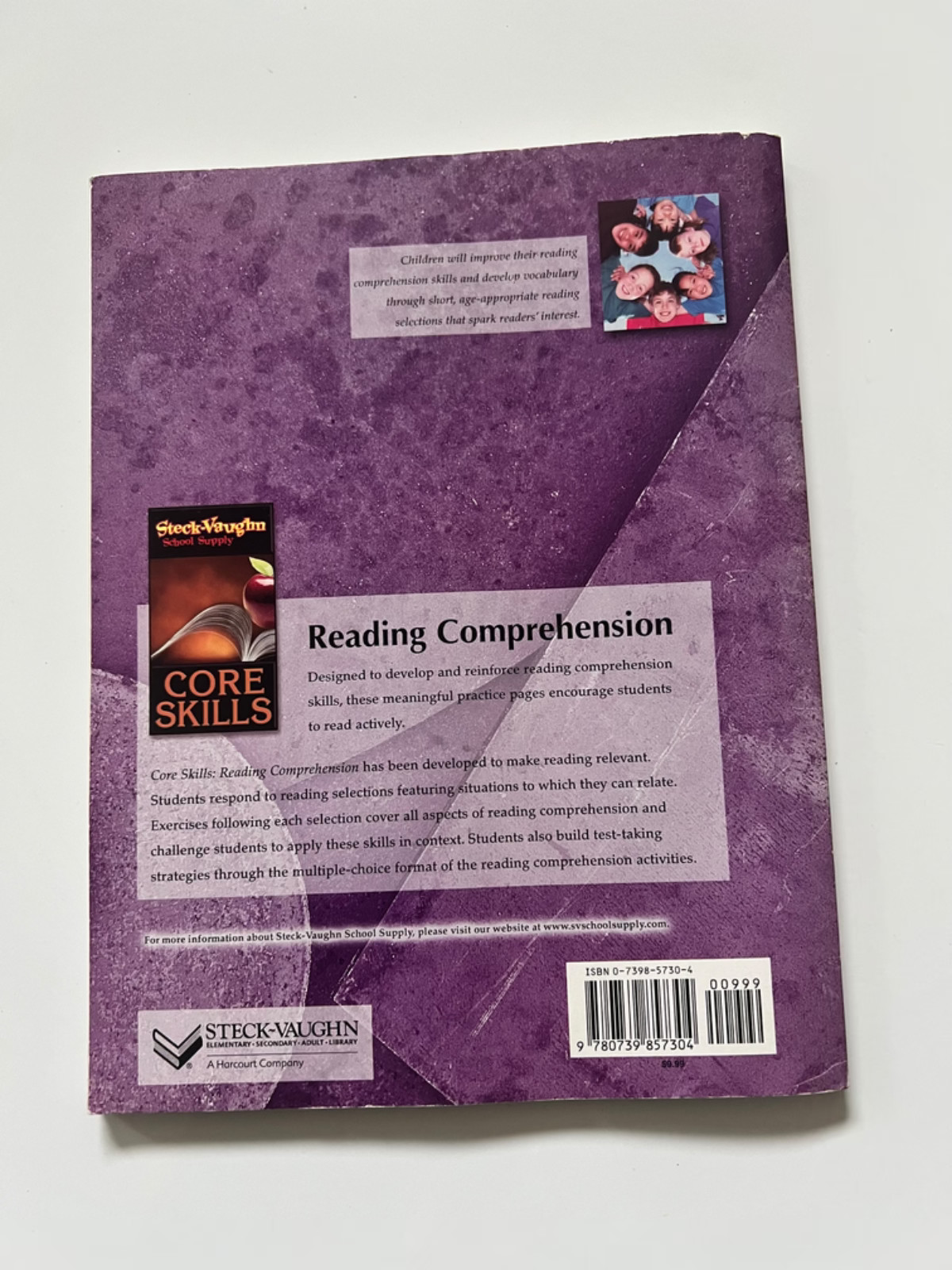 Core Skills: Reading Comprehension Reading Vocabulary Comprehension Grade 2