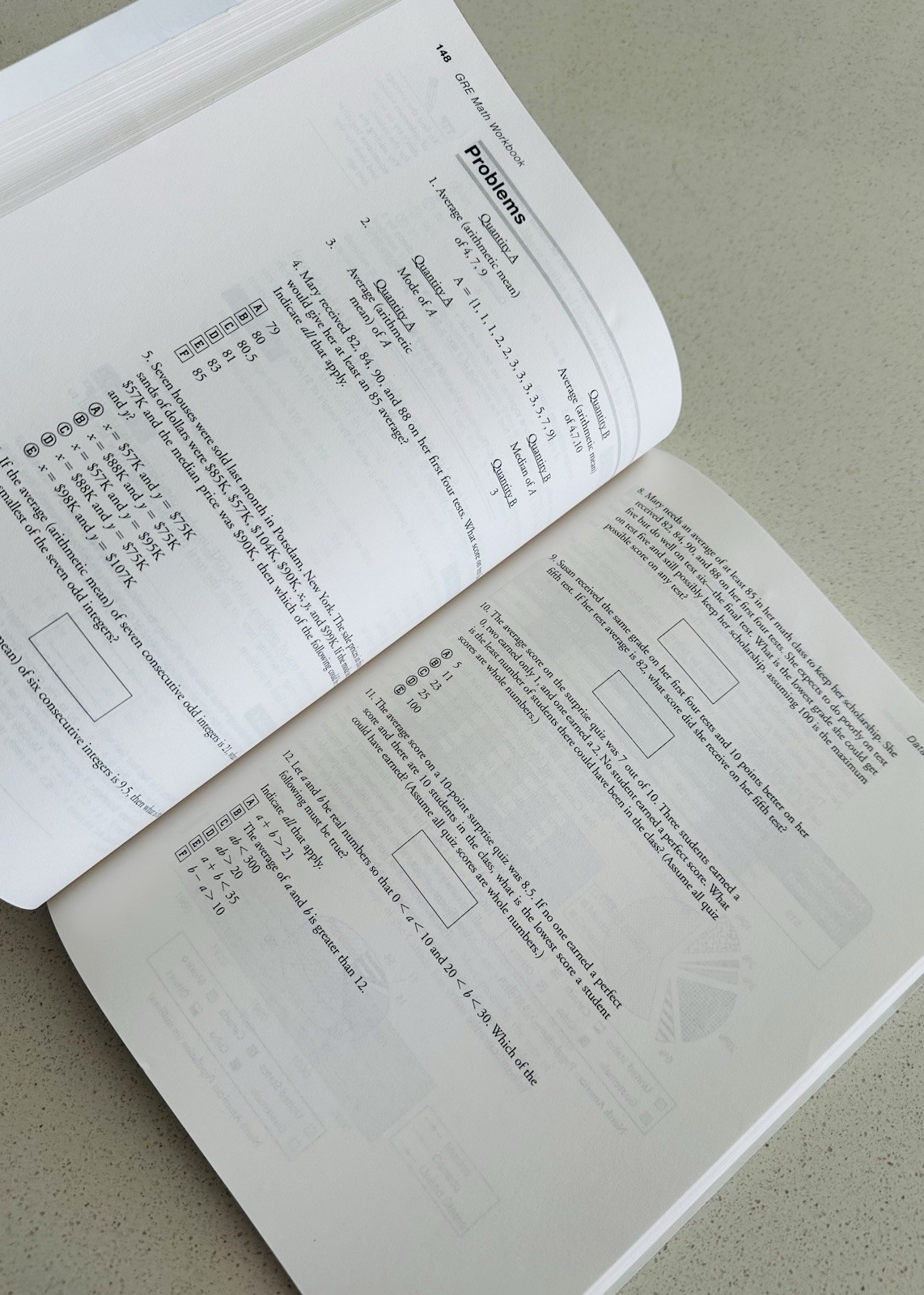 Barron’s GRE Math Workbook – Quantitative Practice (English/Chinese)