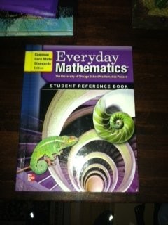 EVERYDAY MATH STUDENT REFERENCE BOOK, GRADE 6 By Max Bell – Hardcover **Mint**