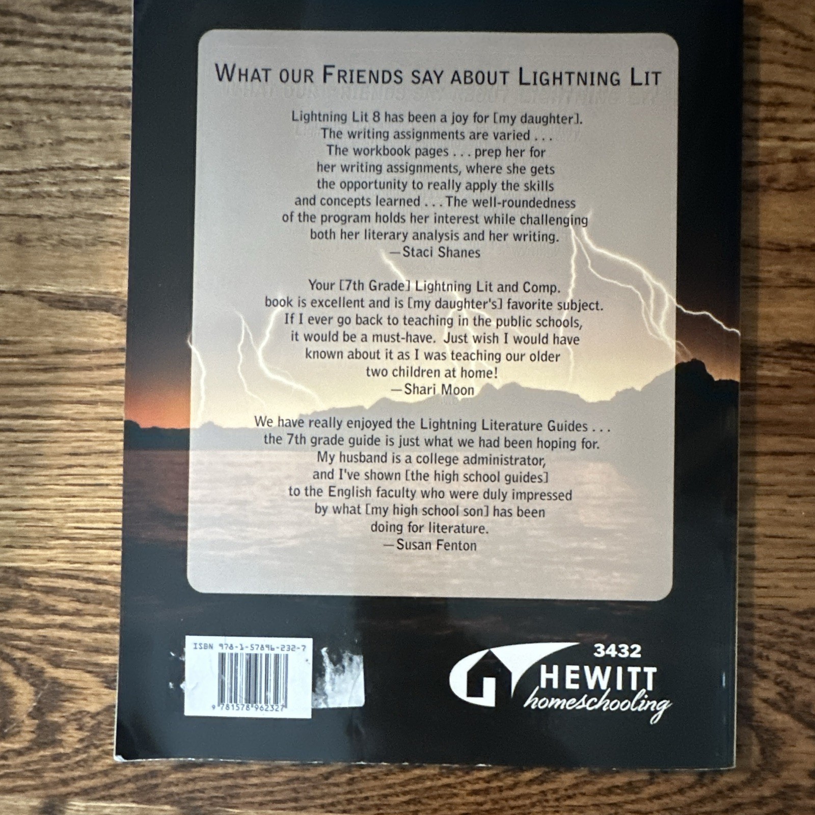 Lightning Lit & Comp Second Edition 7th Grade Student’s Guide Elizabeth Kamath