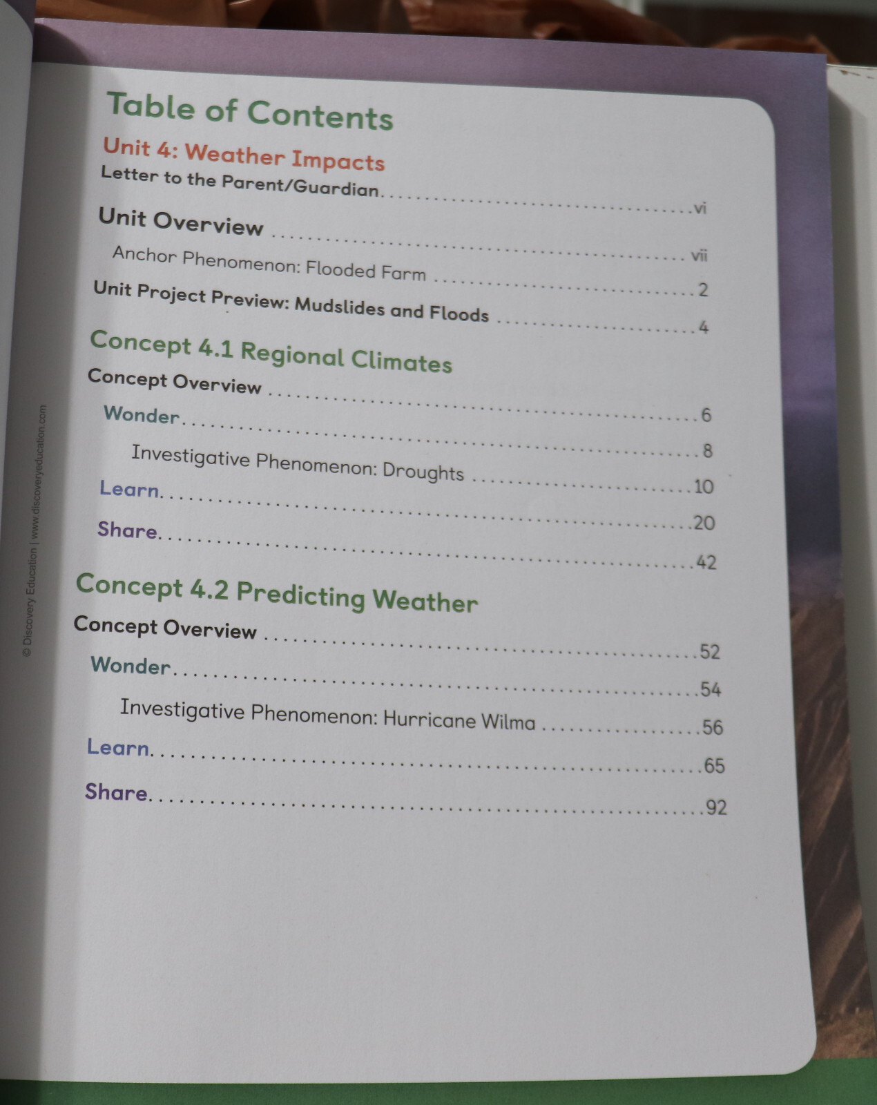 Discovery Education Science Techbook Grade 3 Student Edition California Unit 4