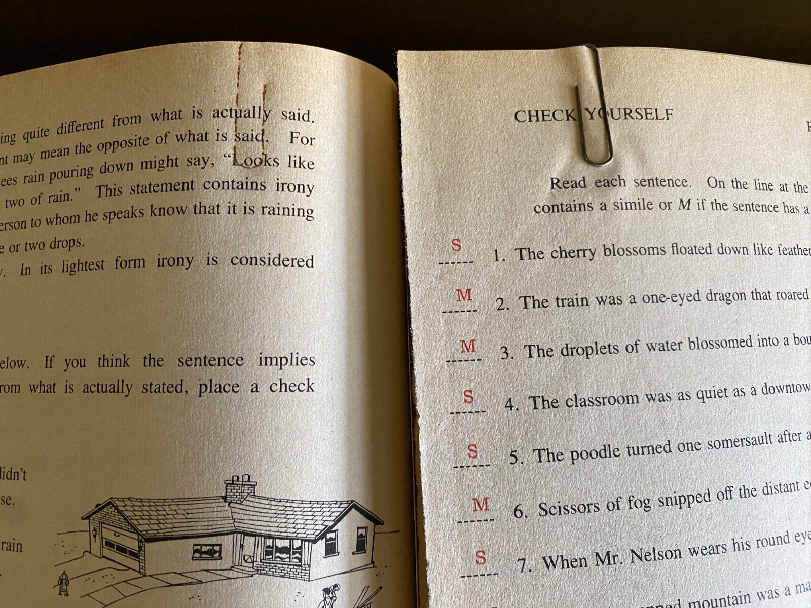 Vintage 1970 Basic Reading Skills Teacher’s Edition Workbook #1487 manual