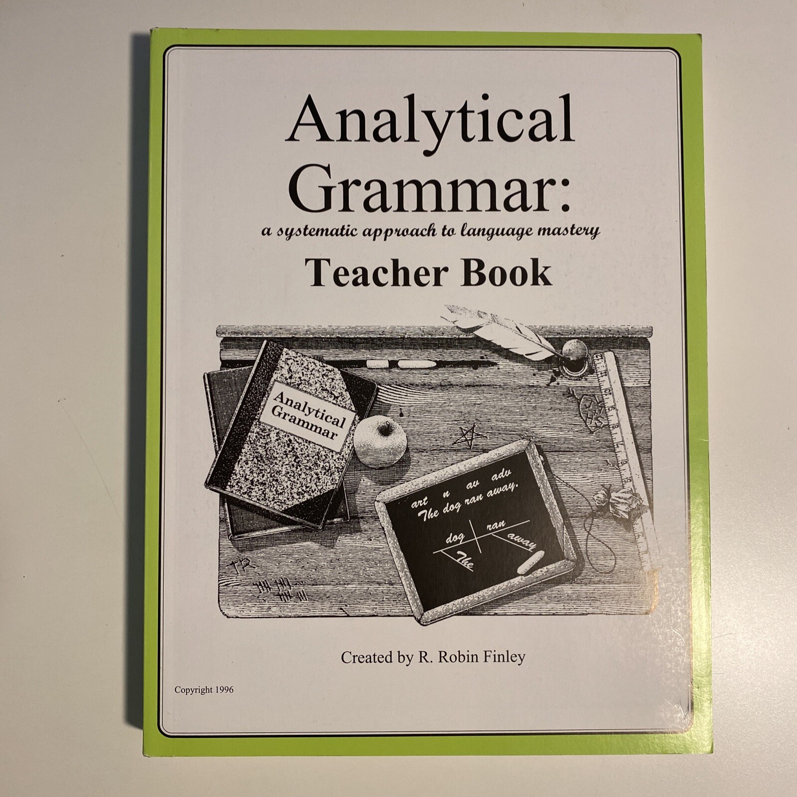 Analytical Grammar Teacher Book by R. Robin Finley (Trade Paperback) 1996