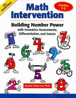 Math Intervention: Building – Paperback, by Taylor-Cox Jennifer – Acceptable p