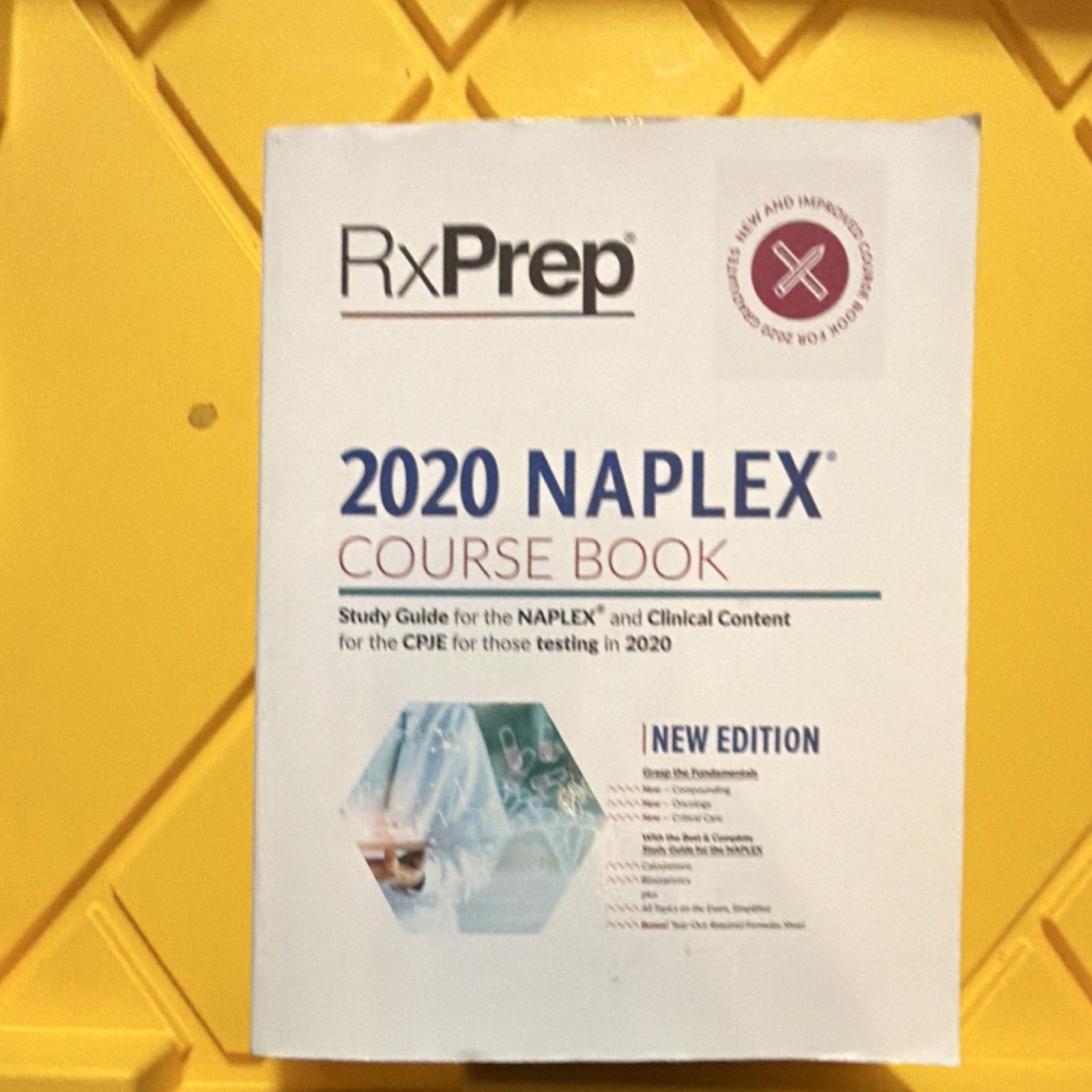 RxPrep 2020 NAPLEX Course Book Study Guide New Edition Pharmacy Exam Preparation