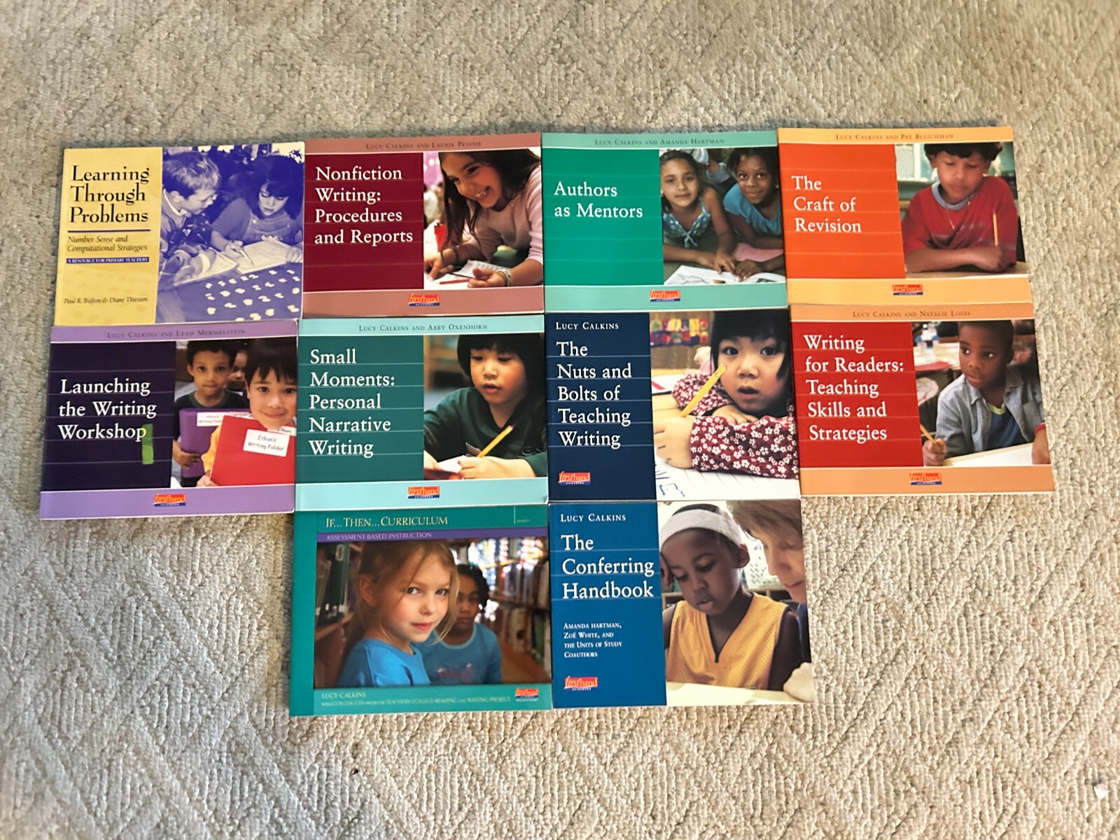 Lucy Calkins Homeschool Firsthand Heinemann Units Of Study 1-6 Plus Extras
