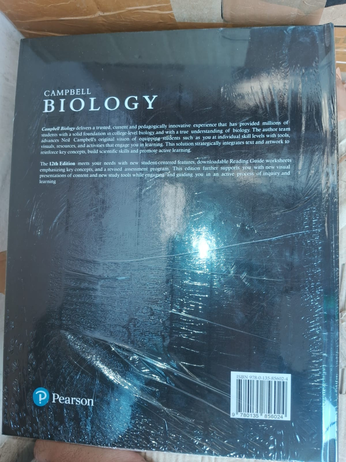 Campbell Biology – Hardcover, by Urry – Good / Free Shipping