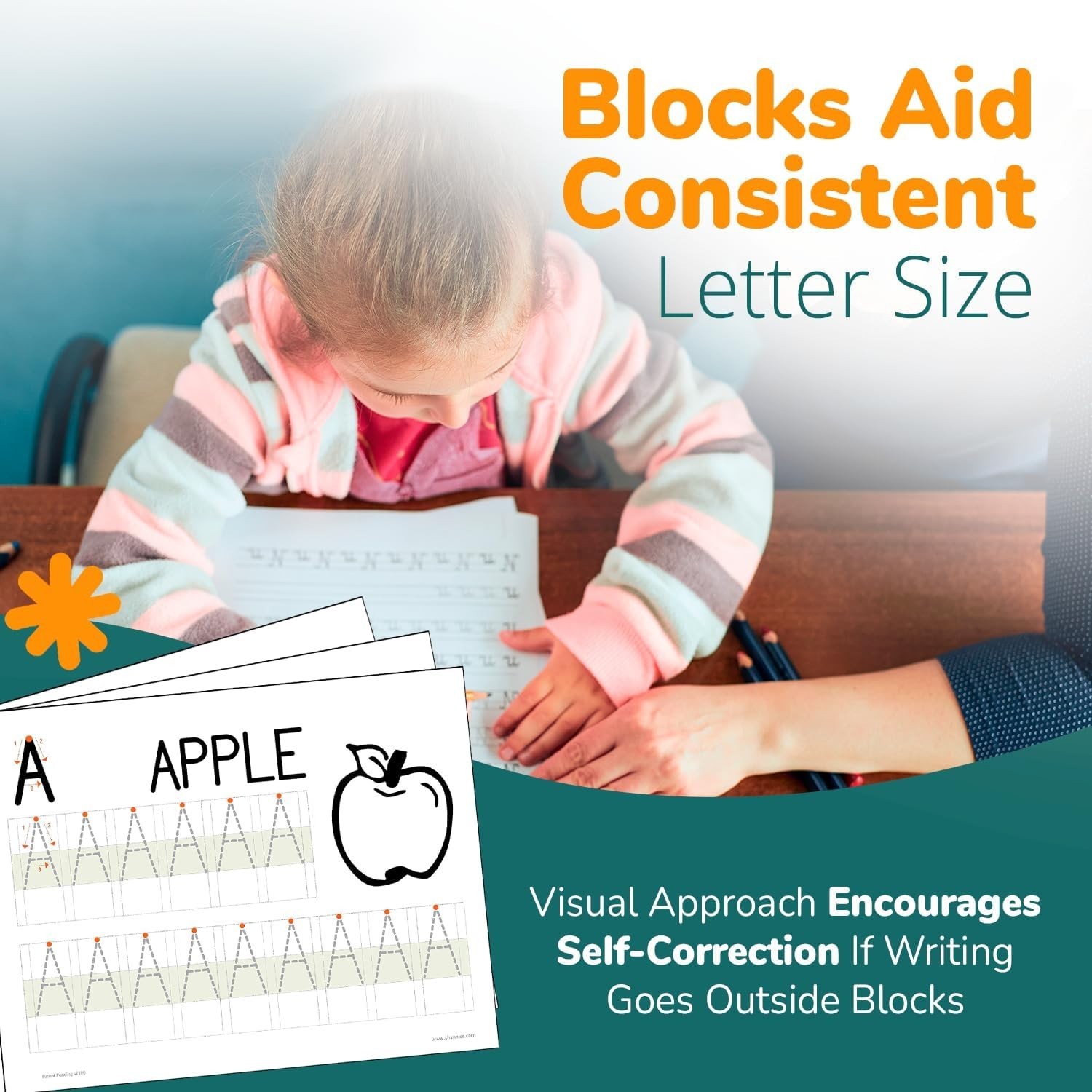 Alphabet & Penmanship Practice Set – 3 Workbooks