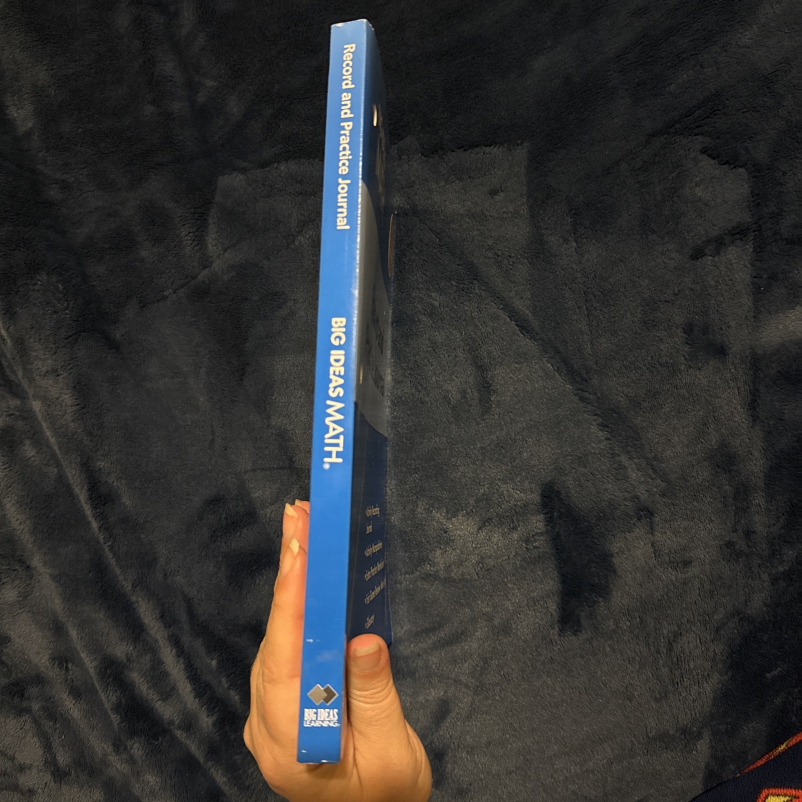 BIG IDEAS MATH: Record & Practice Journal Blue Homeschool