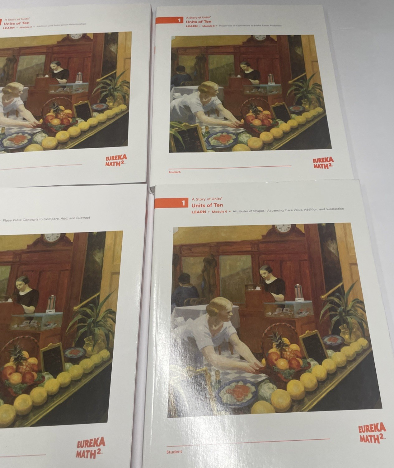 Eureka Math Squared Grade 1 LEARN All Six Modules Bundle New Workbooks (6)