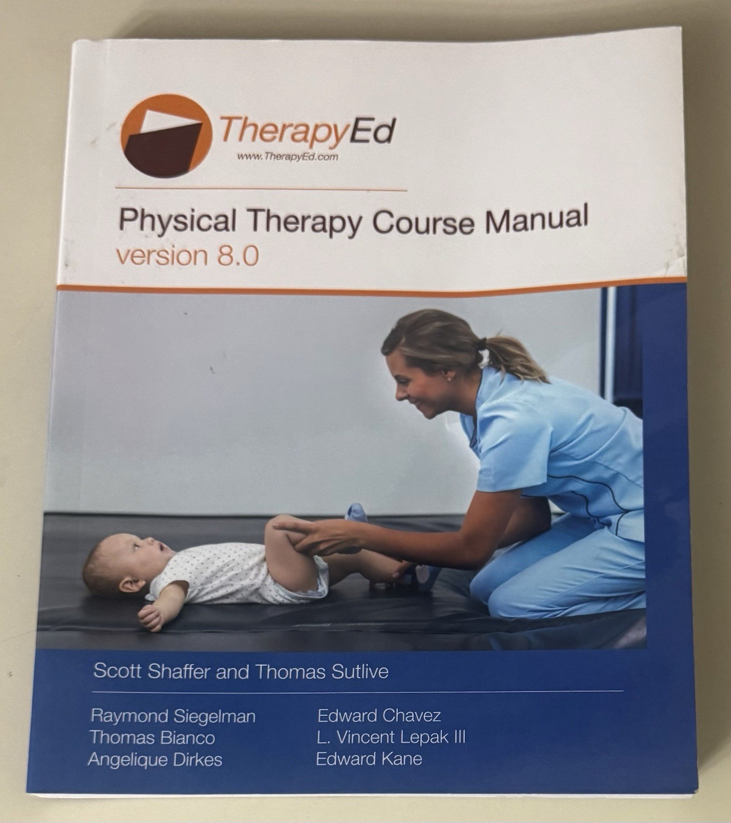 TherapyEd Physical Therapy Course Manual Version 8.0