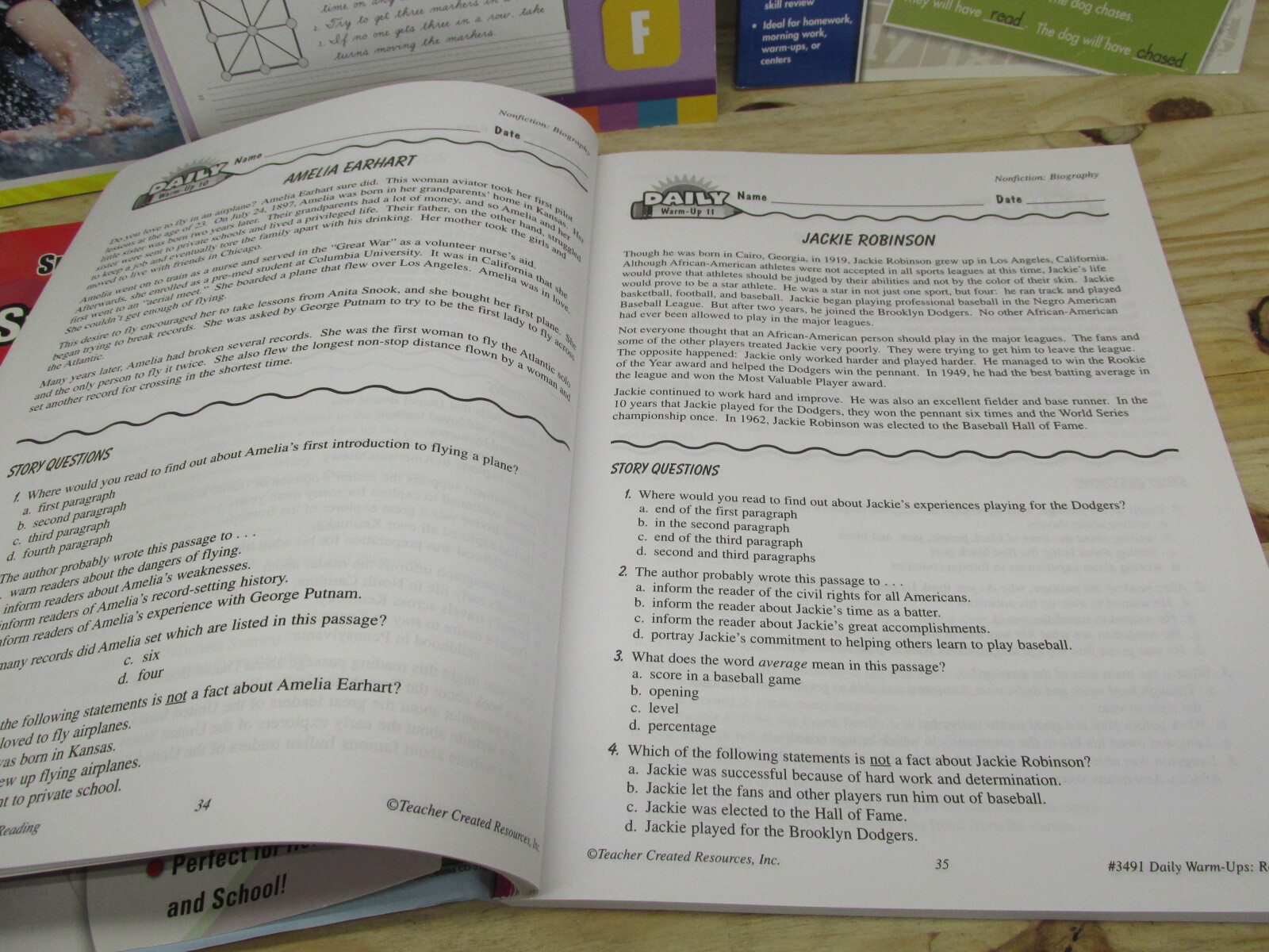 5 School Book Weekly Practice Summer Express ,Weekly Practice , Reading Grade 5