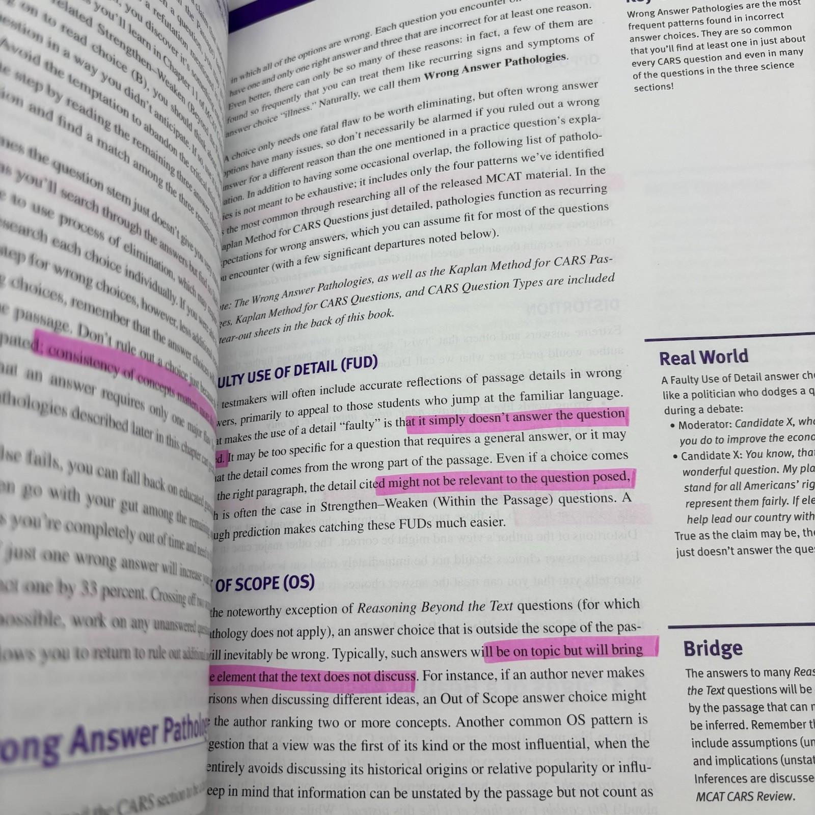 Kaplan MCAT Prep Set 5th Edition Paperback Books Lot Of 4 2018 *READ*