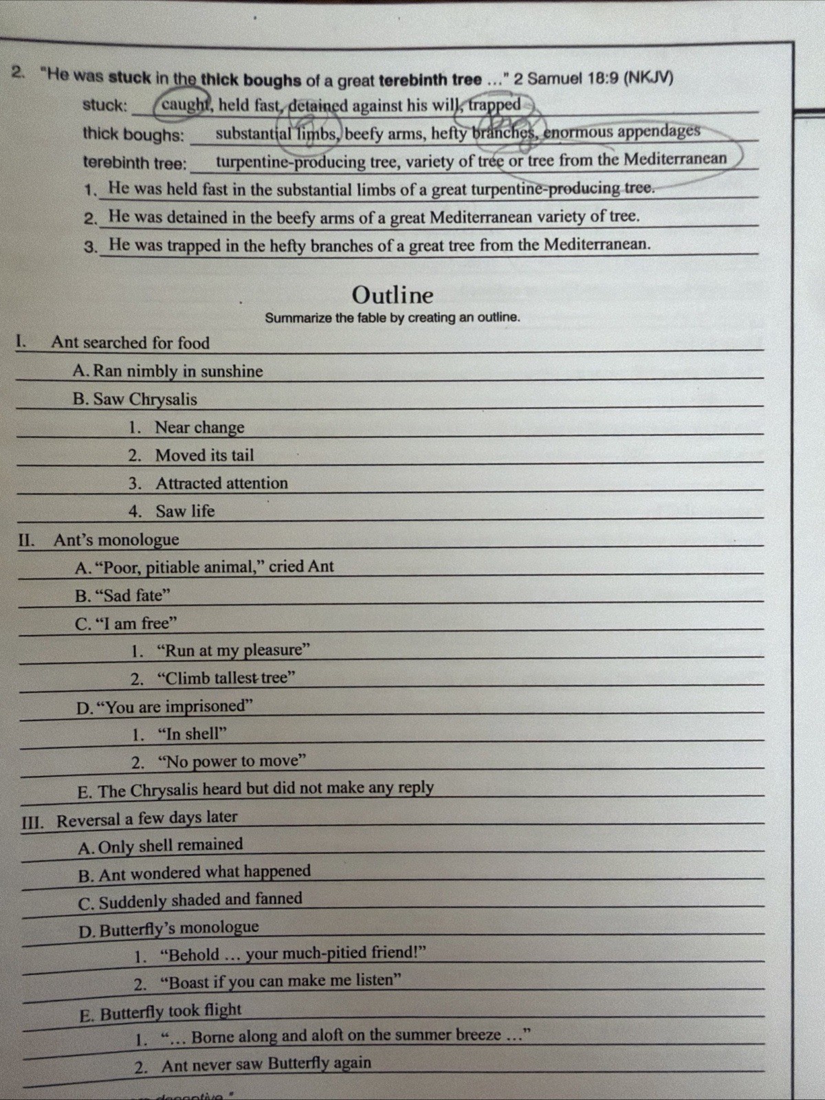 Memoria Press Classical Composition Fable Teacher Guide, Student Guide, Lessons