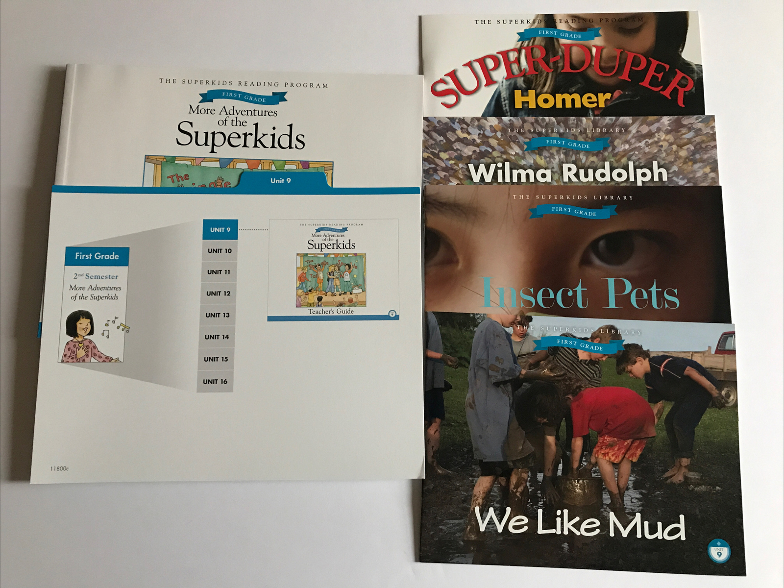 The Superkids Reading Program Grade 1 Unit 9, Teach Guide +, w/ Shipping