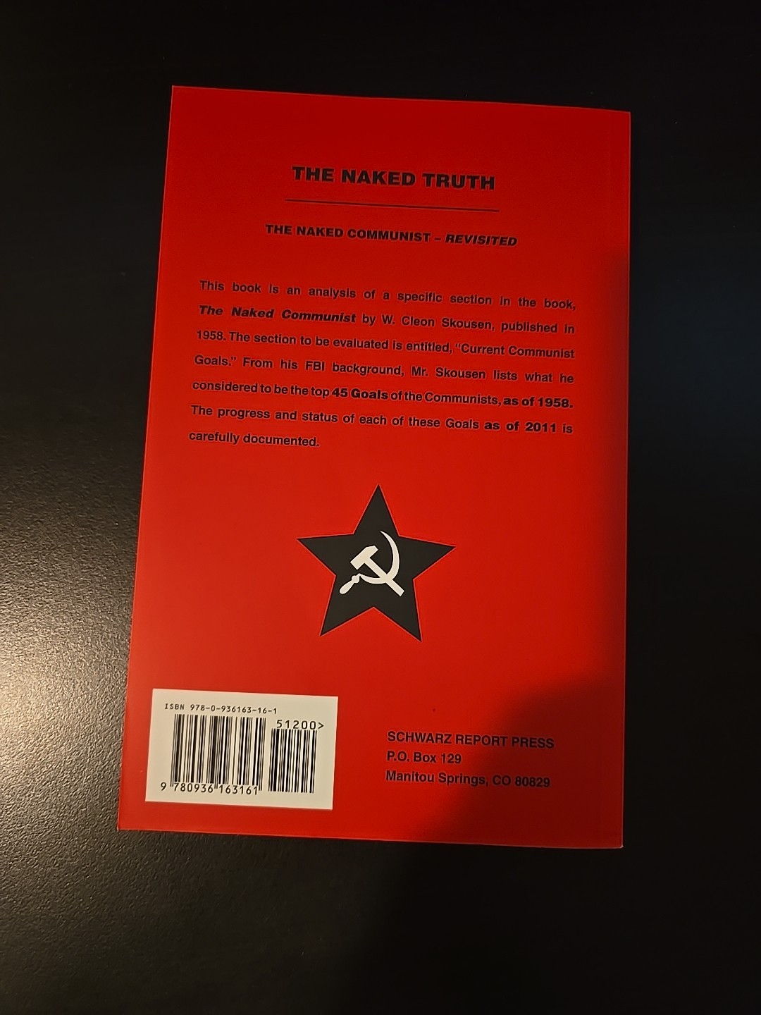THE NAKED TRUTH: THE NAKED COMMUNIST – REVISITED By James C. Bowers
