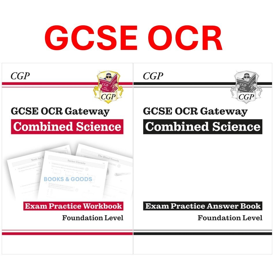 GCSE OCR Gateway Combined Science Exam Practice Workbook -Foundation KS4 CGP