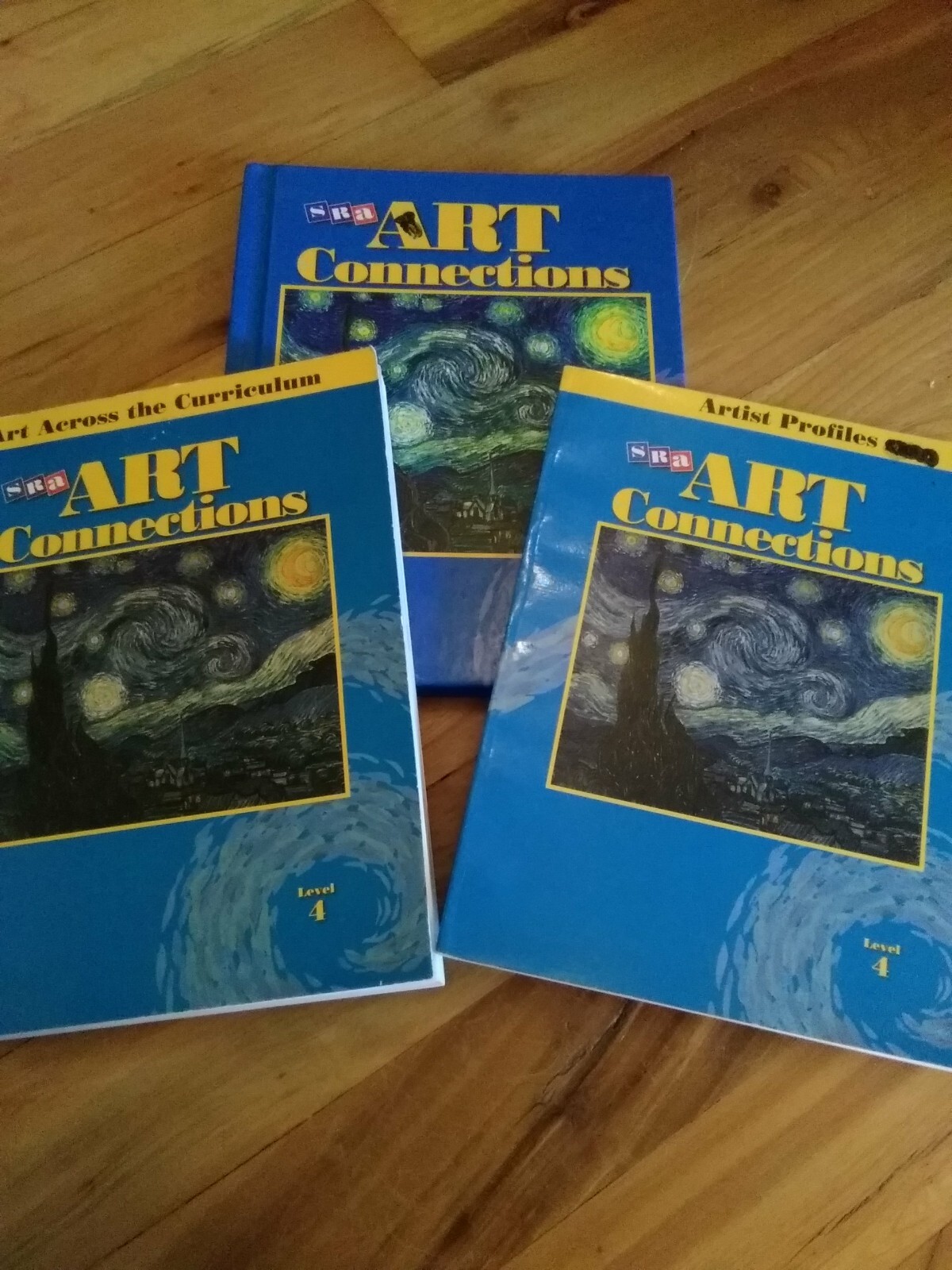 SRA ART CONNECTIONS, LEVEL 4 By Rosalind Ragans – 3 Books