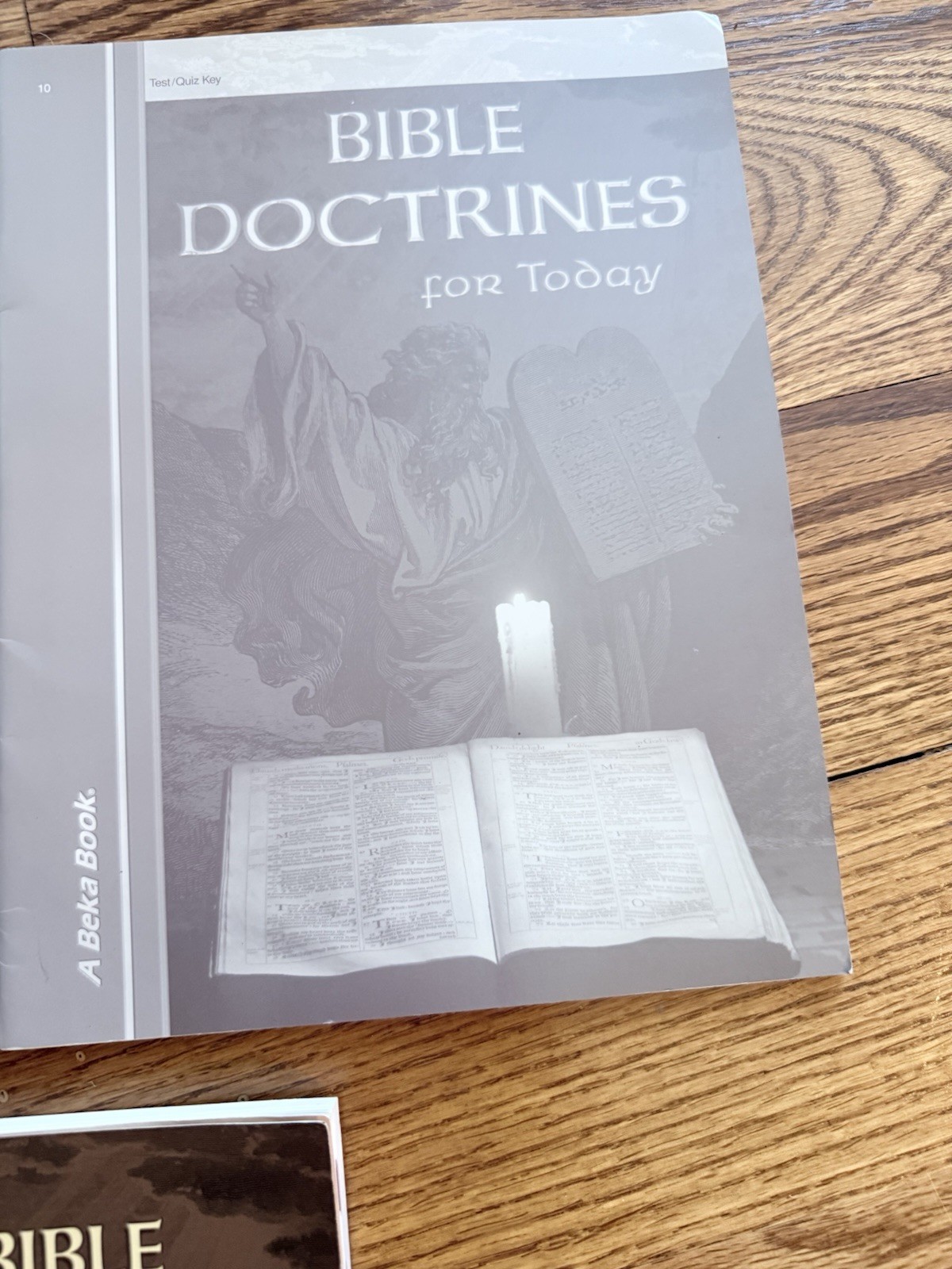 Bible Doctrines For Today Textbook, Student Tests/Quizzes & Key