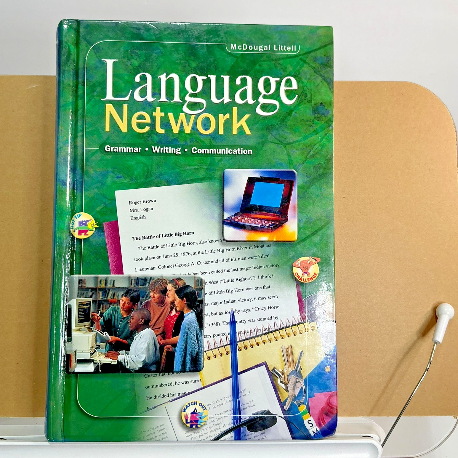Language Network, by McDougal-Litte ll Grammar, writing, communication