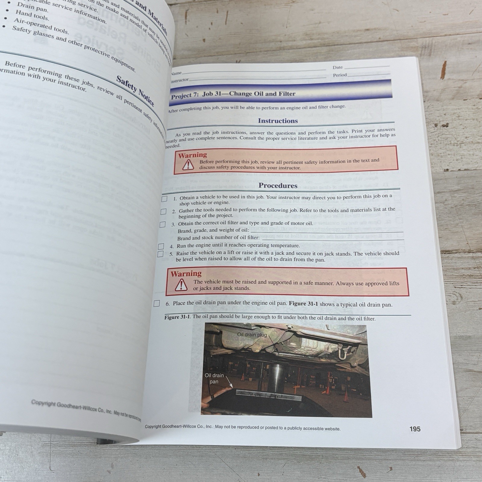 Training Series ASE Certification A8 Auto Engine Performance Driveability 4th Ed