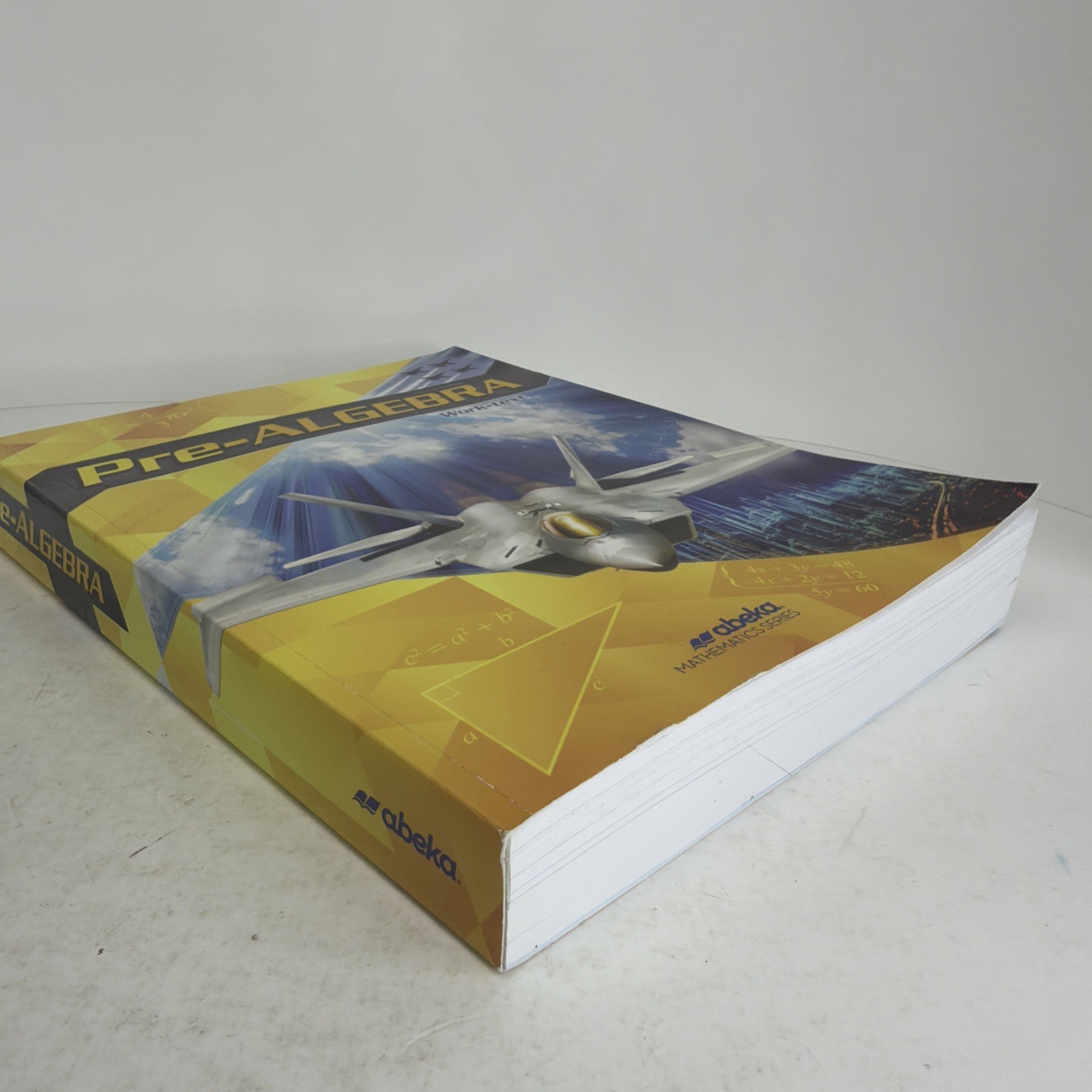 A Beka Pre-Algebra Work-Text, Solution Key, and Quiz/Test Key 4th Edition -clean