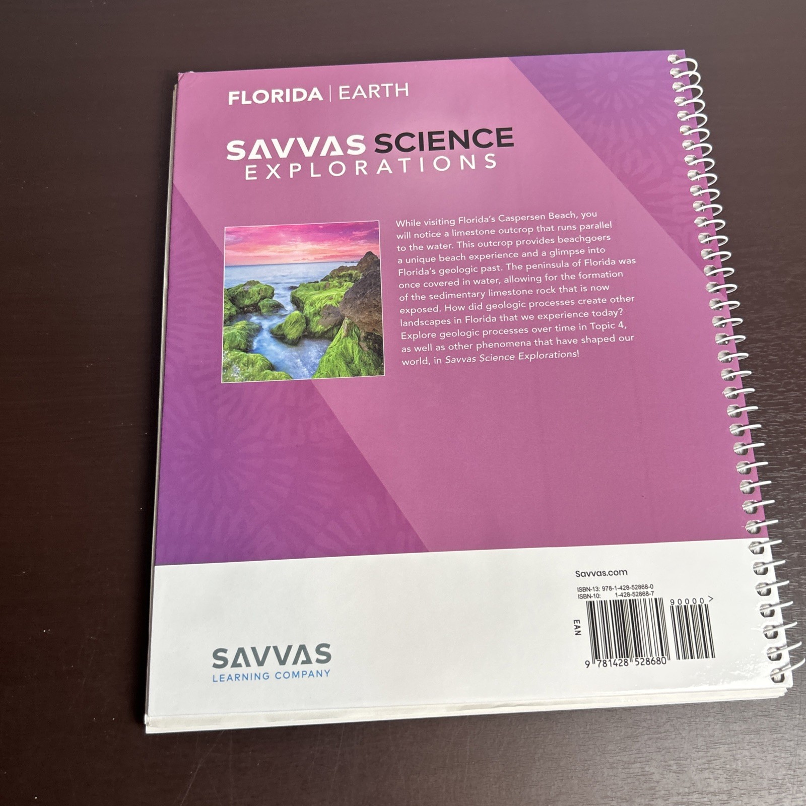 SAVVAS Science Explorations Florida Earth Teacher Guide, [Spiral-bound} VG
