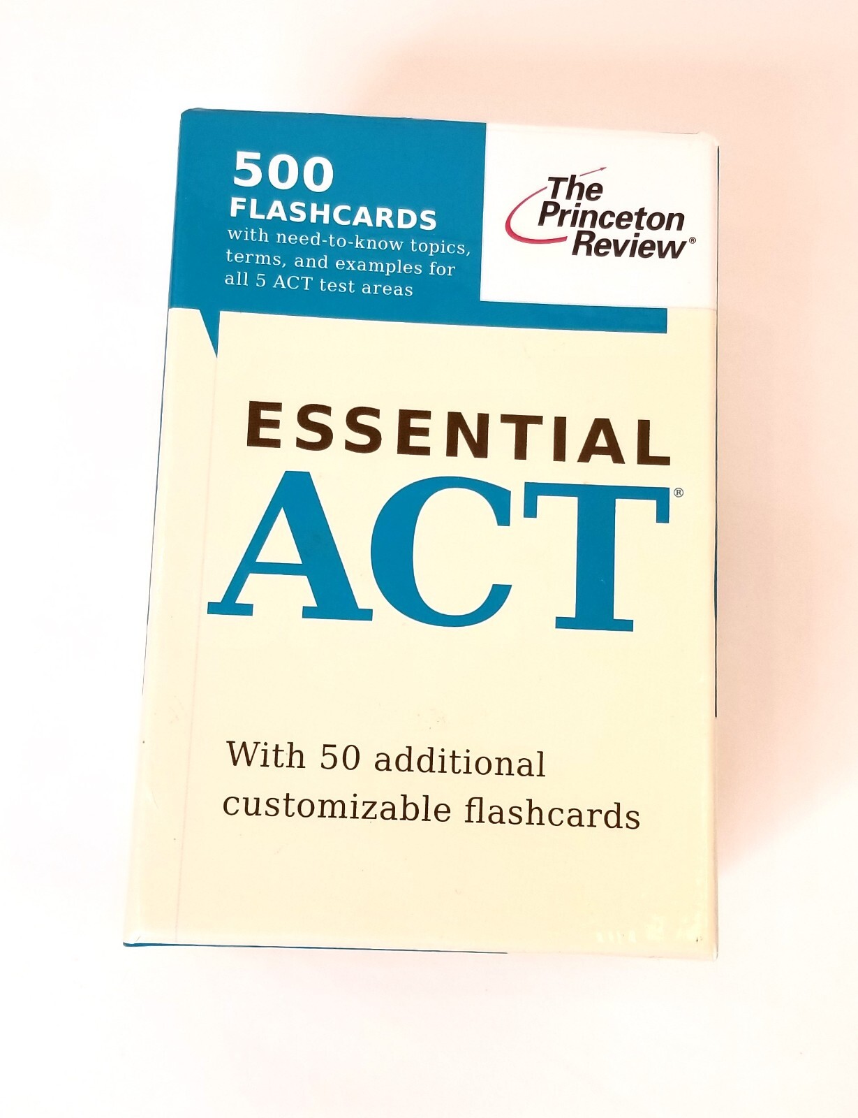 500 Flashcards for ACT Standardized Test Study The Princeton Review