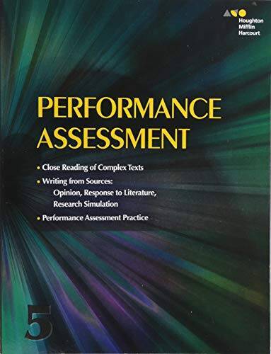 Houghton Mifflin Harcourt: Performance Task Assessment Student Edition – GOOD
