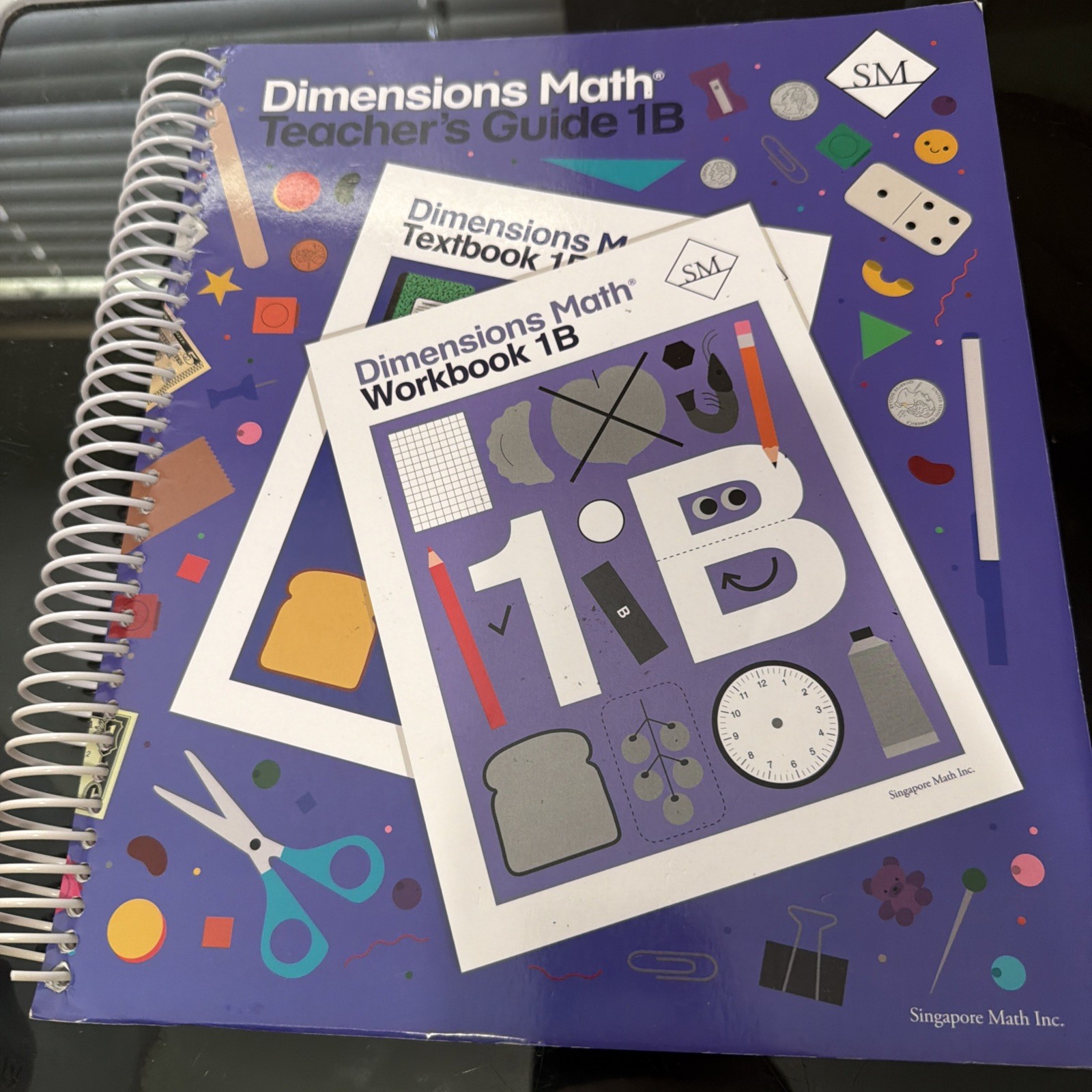 Dimensions Math Teacher’s Guide 1B by Not Available (Spiral)