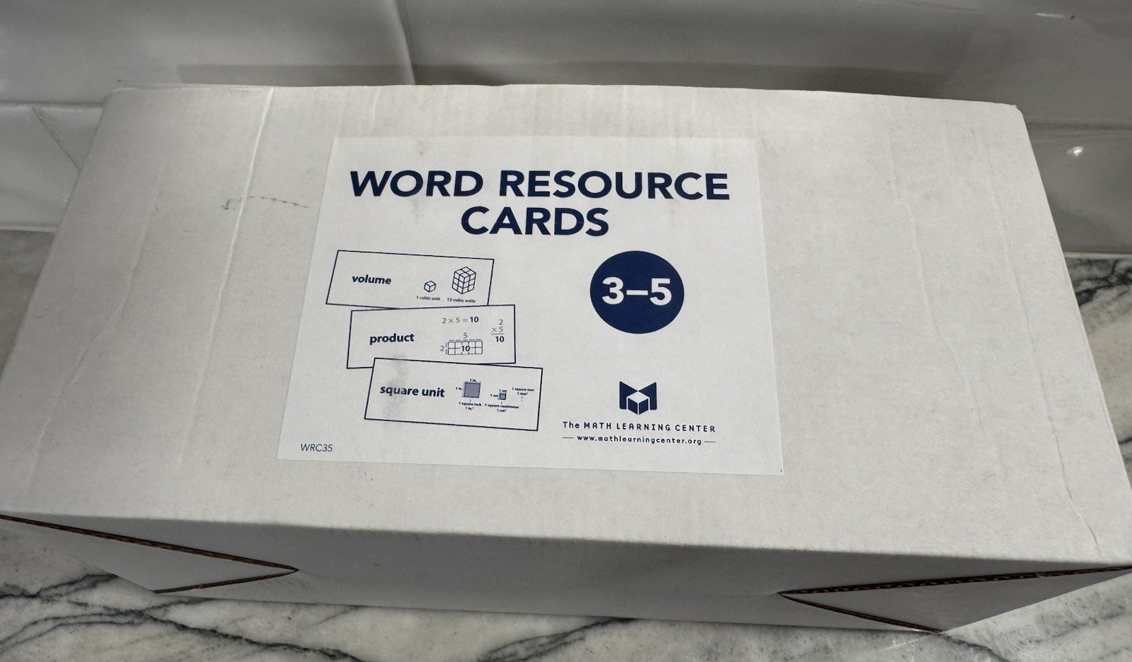 Bridges in Mathematics Word Resource Cards Grades 3-5 MLC 2nd Edition
