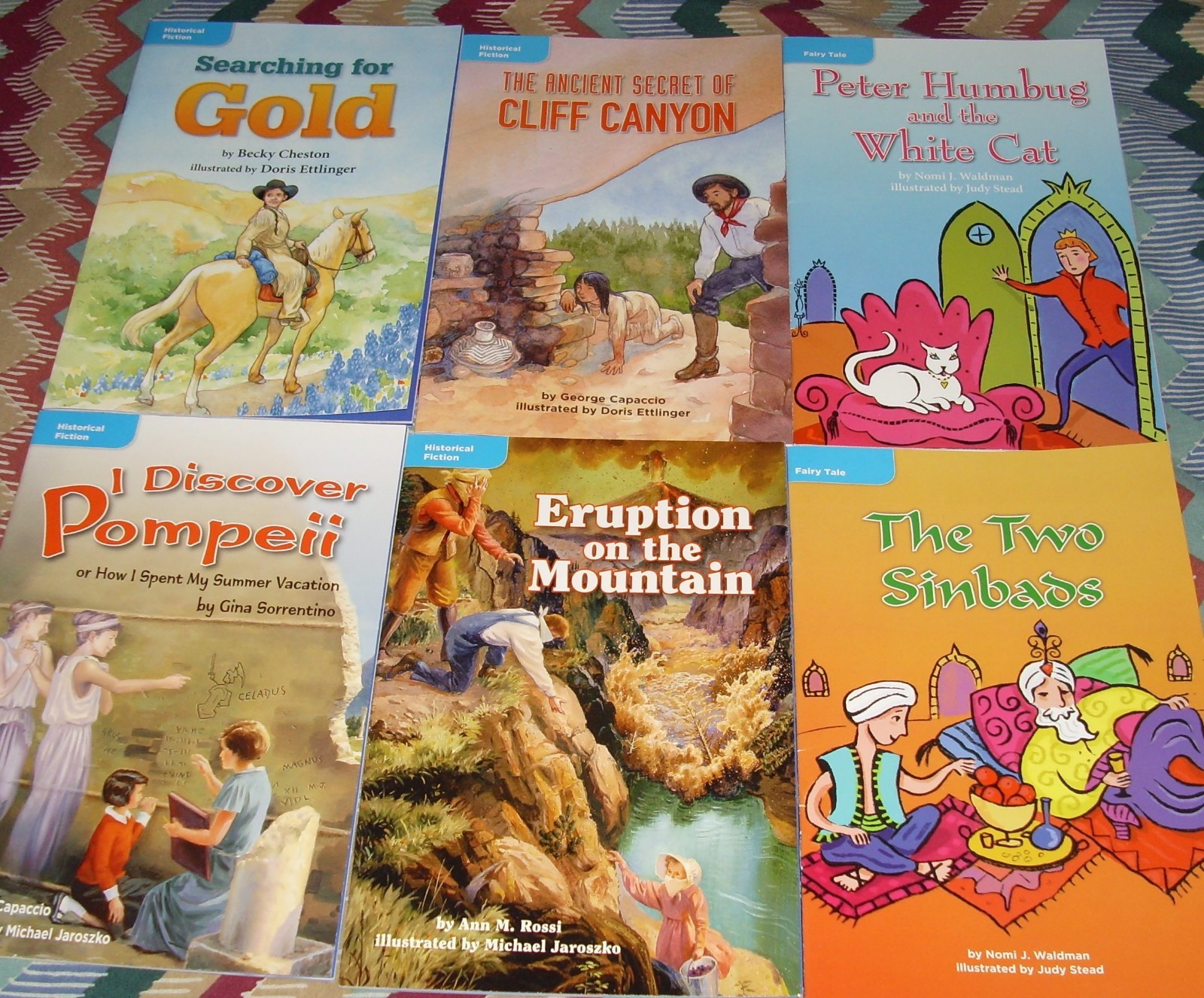New Books:12(Hist/Sci/Real.Fiction/FairyT,Plays)-6th grade-Macmillan-McGraw-Hill