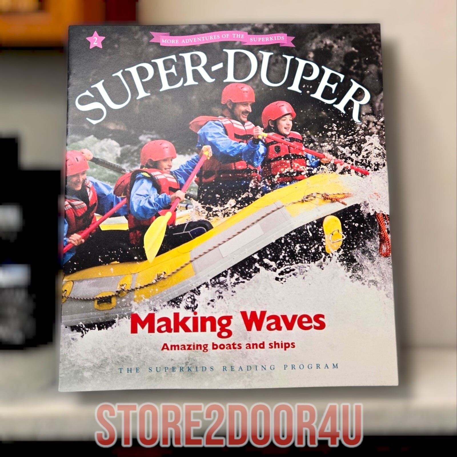 Superkids Reading Program: Super Duper: Games: Making Waves (Grade 2 Book 2)