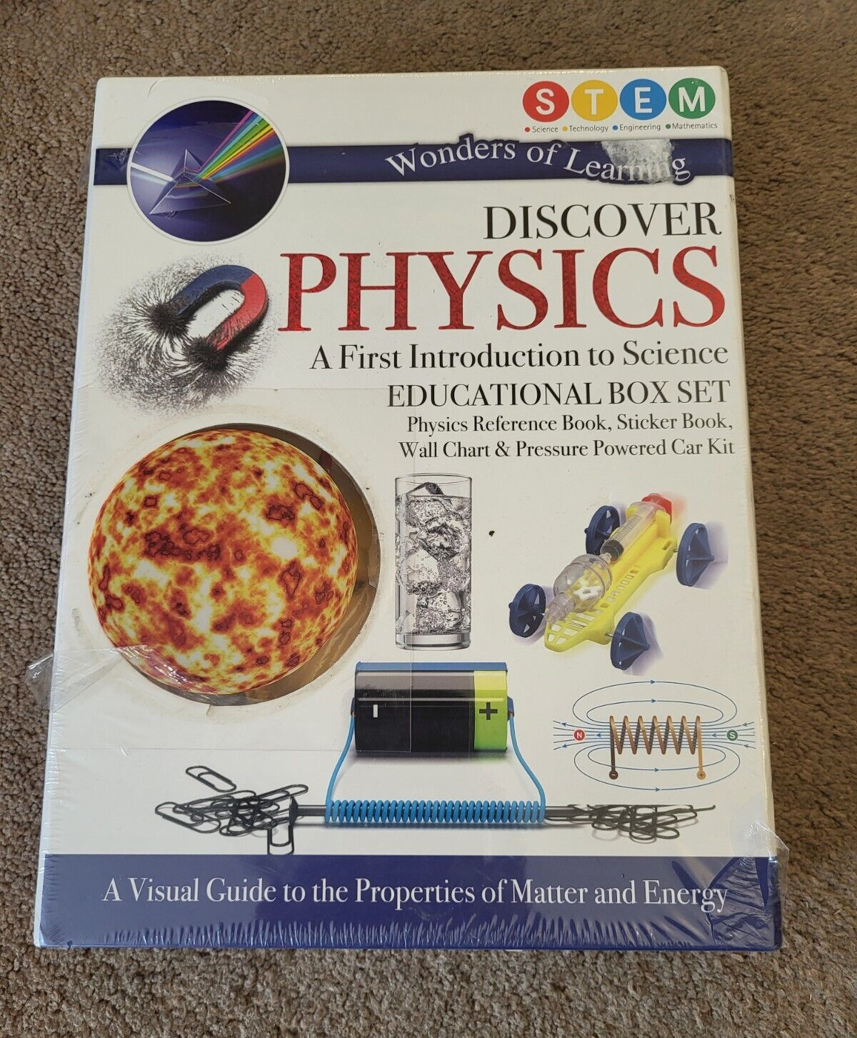 Wonders Of Learning: Discover Physics – Educational Box Set Matter Energy New