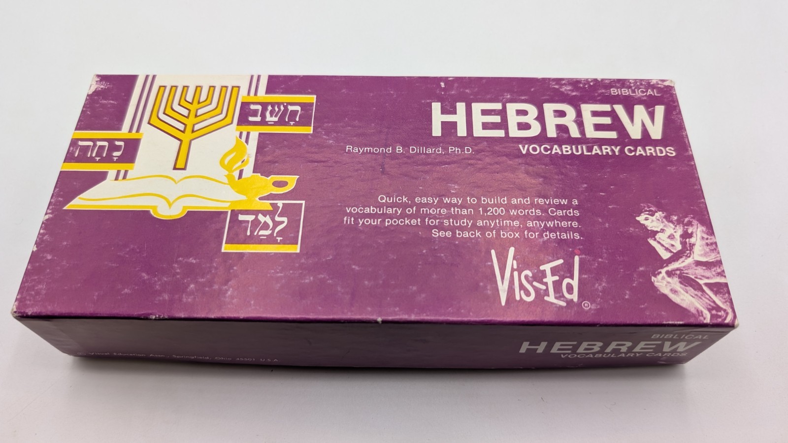 Vis-Ed Biblical Hebrew Vocabulary Cards, w/ Booklet, By Raymond B Dillard Ph.D.
