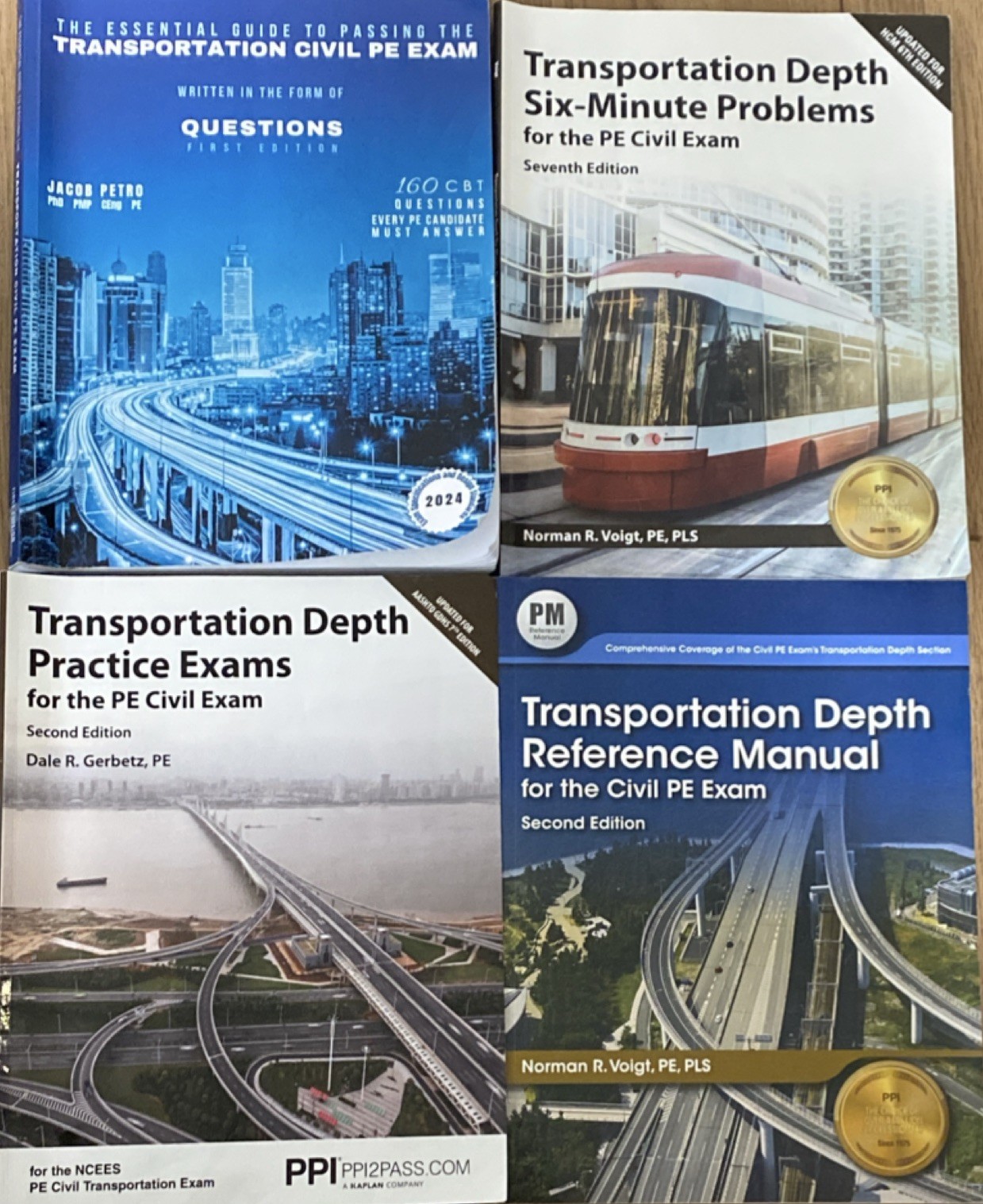 PPI Transportation Depth Civil PE Exam Study Guides & Practice Exams, Paperback
