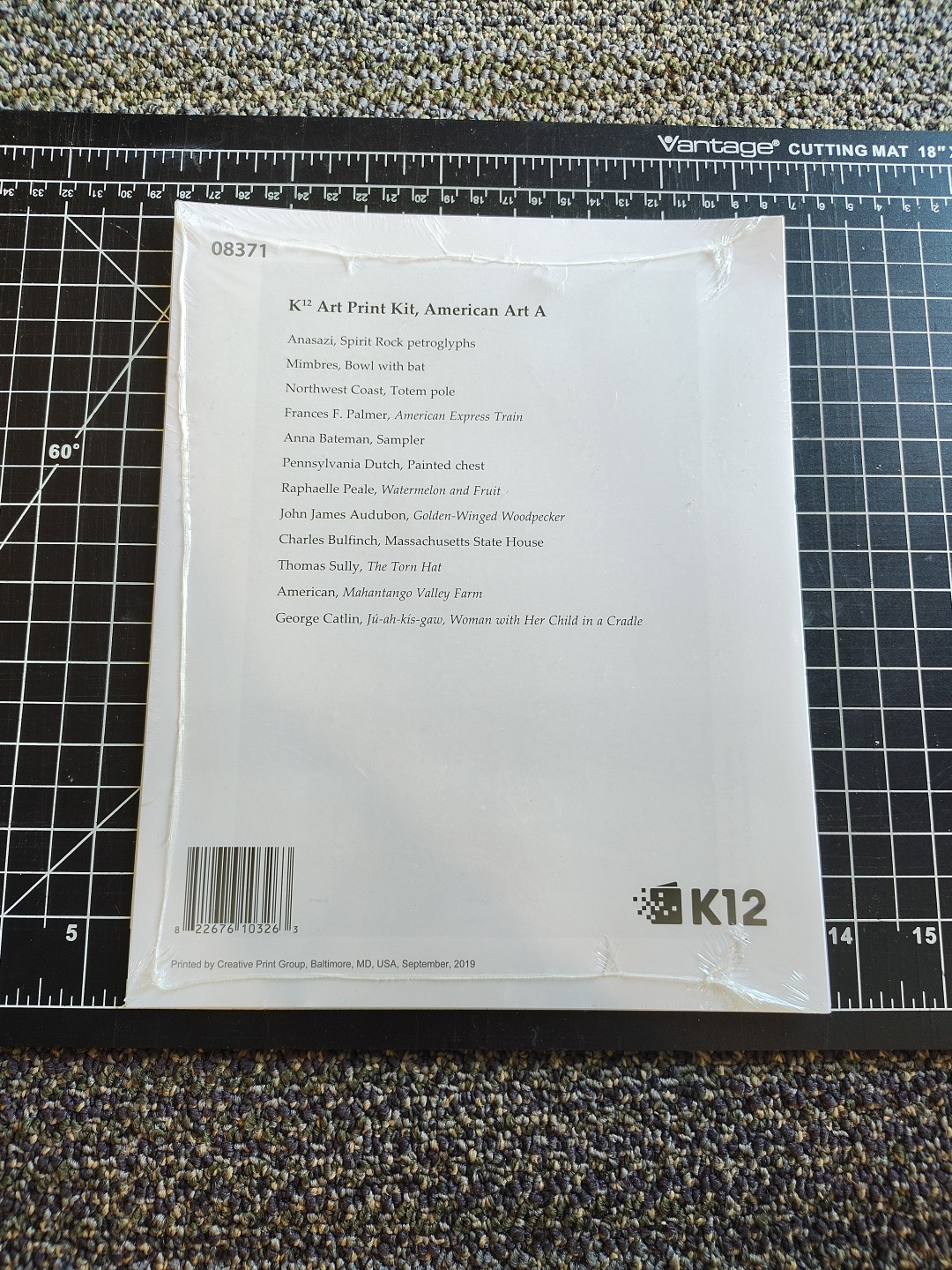 K12 Art Print Kit, BRAND NEW SEALED Teacher Resource – 12 Prints 08371