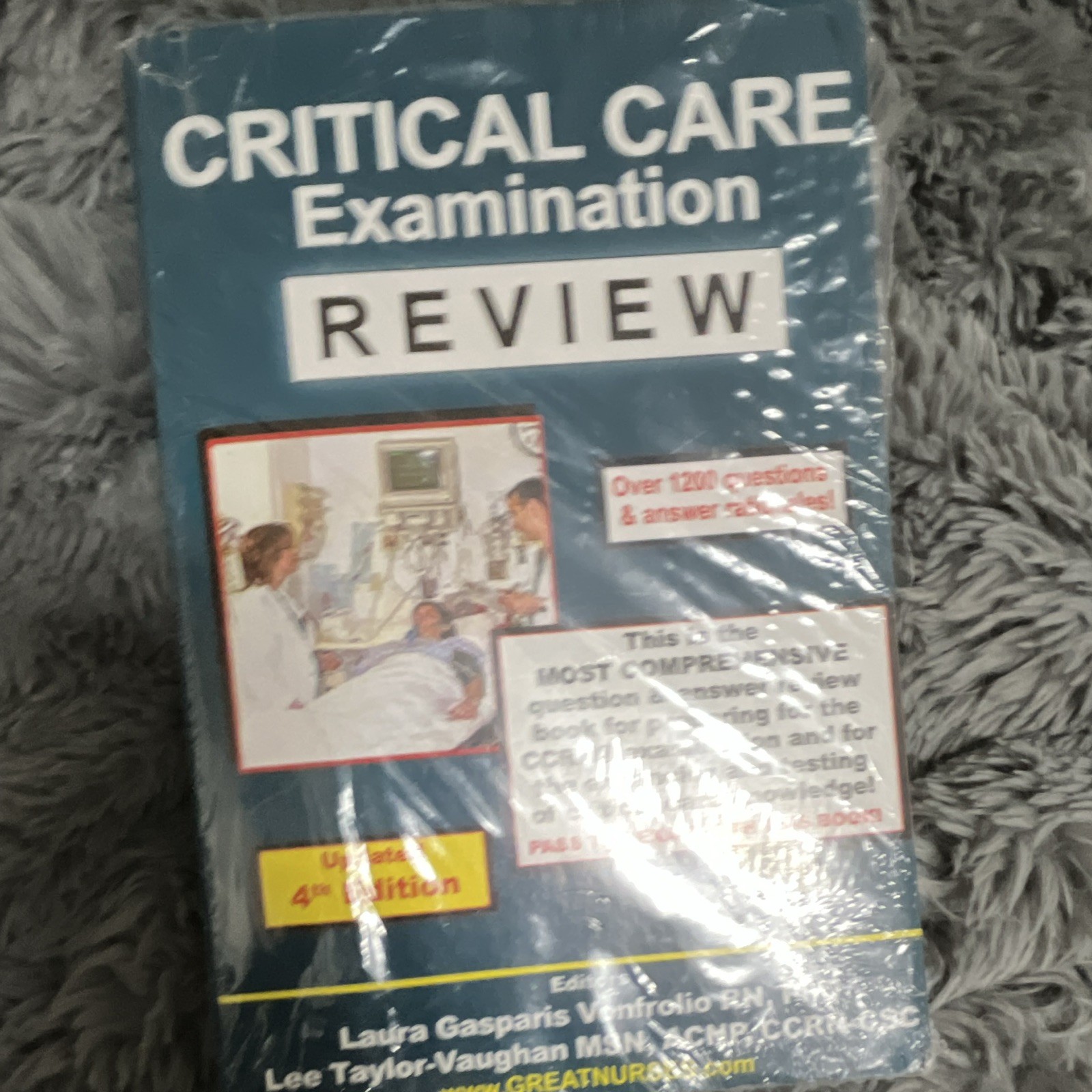 Critical Care Examination Review 4th Ed CCRN Study Guide by Gasparis & Taylor