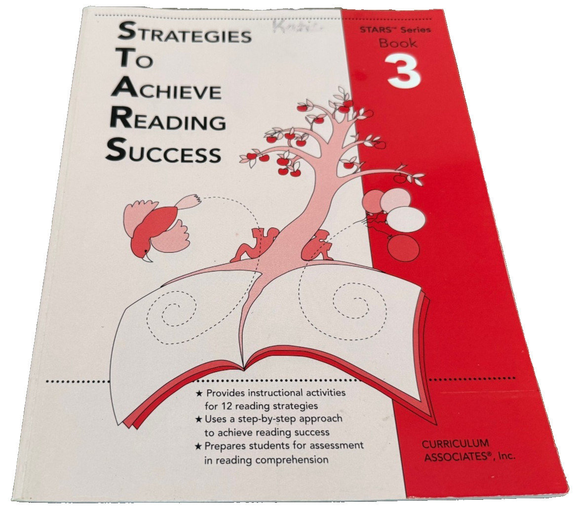 Strategies to Achieve Reading Success: STARS Reading Comprehension Workbook 3