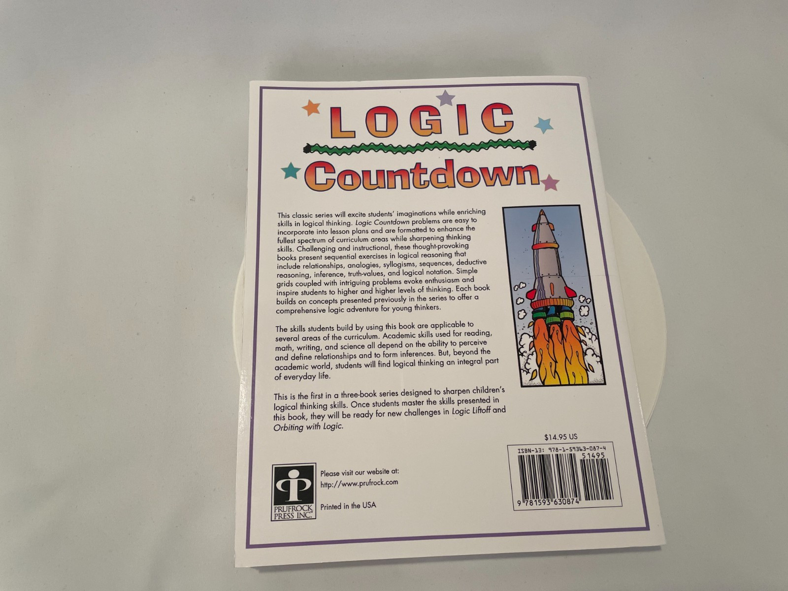 Logic Countdown Bonnie Risby, Math Application Problems, Math Fun, Grades 3-4