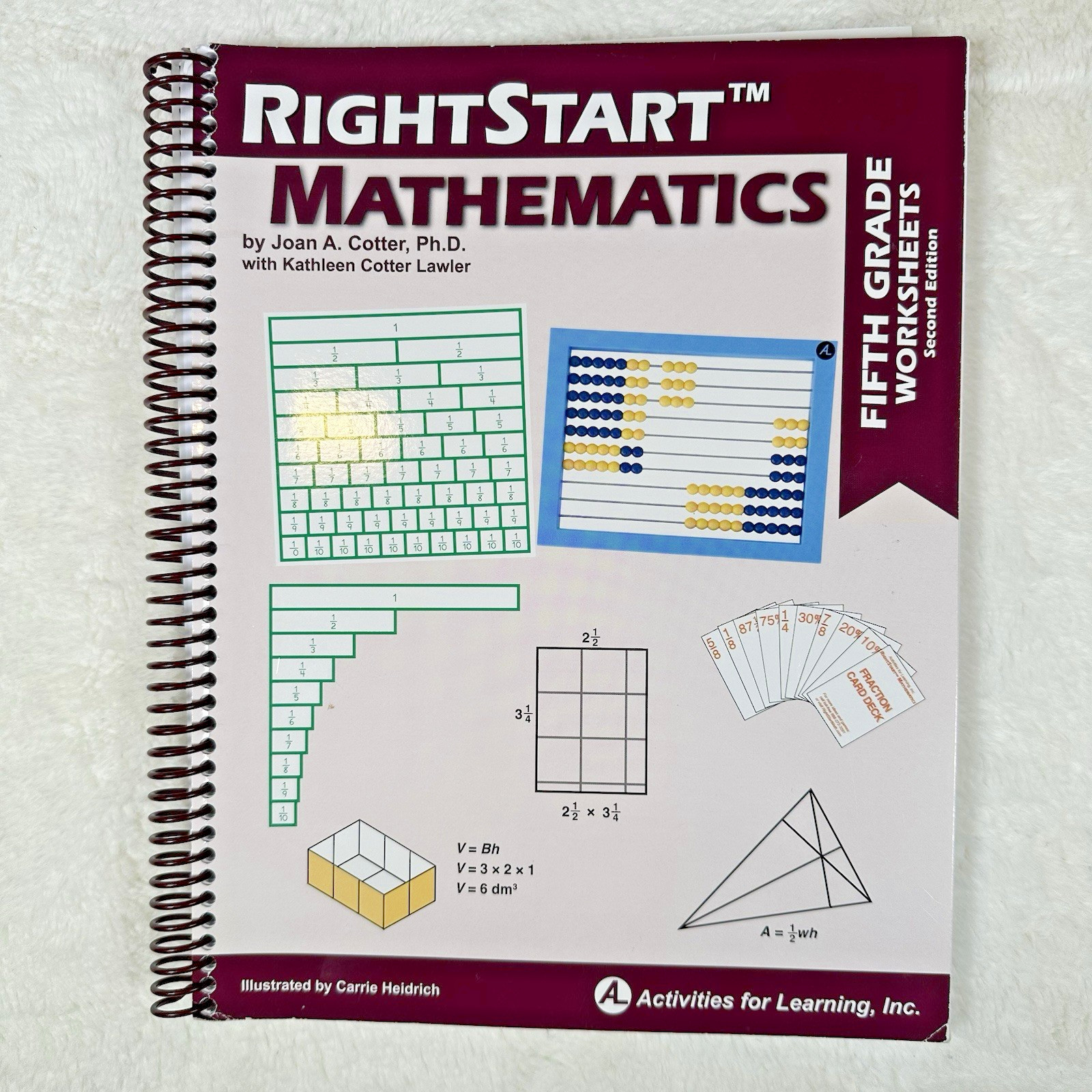 RightStart Math Fifth Grade 2nd Ed Teacher Manual, Worksheets & Abacus