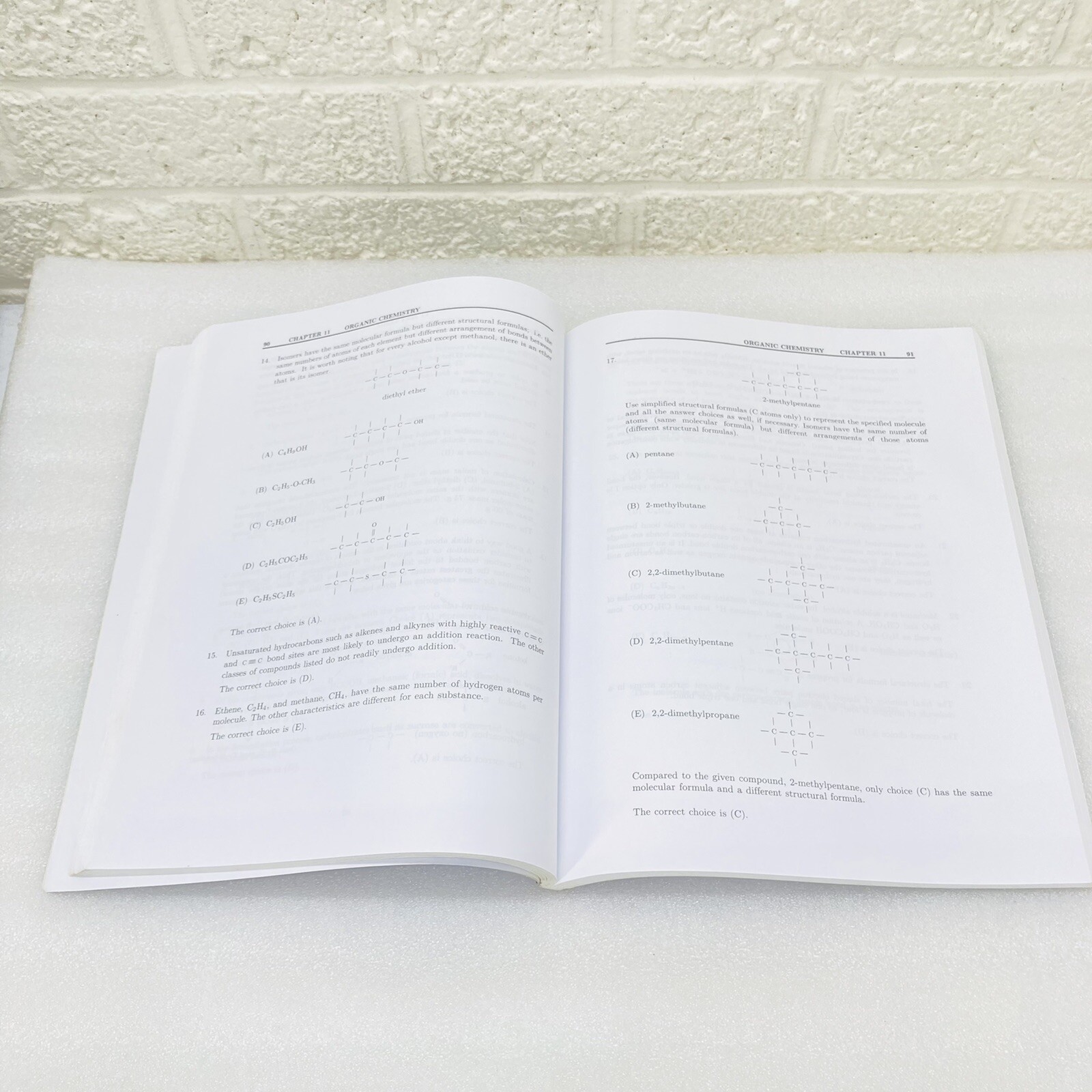 AP Chemistry Multiple Choice Examination & Solutions Manual TEACHER/STUDENT SET
