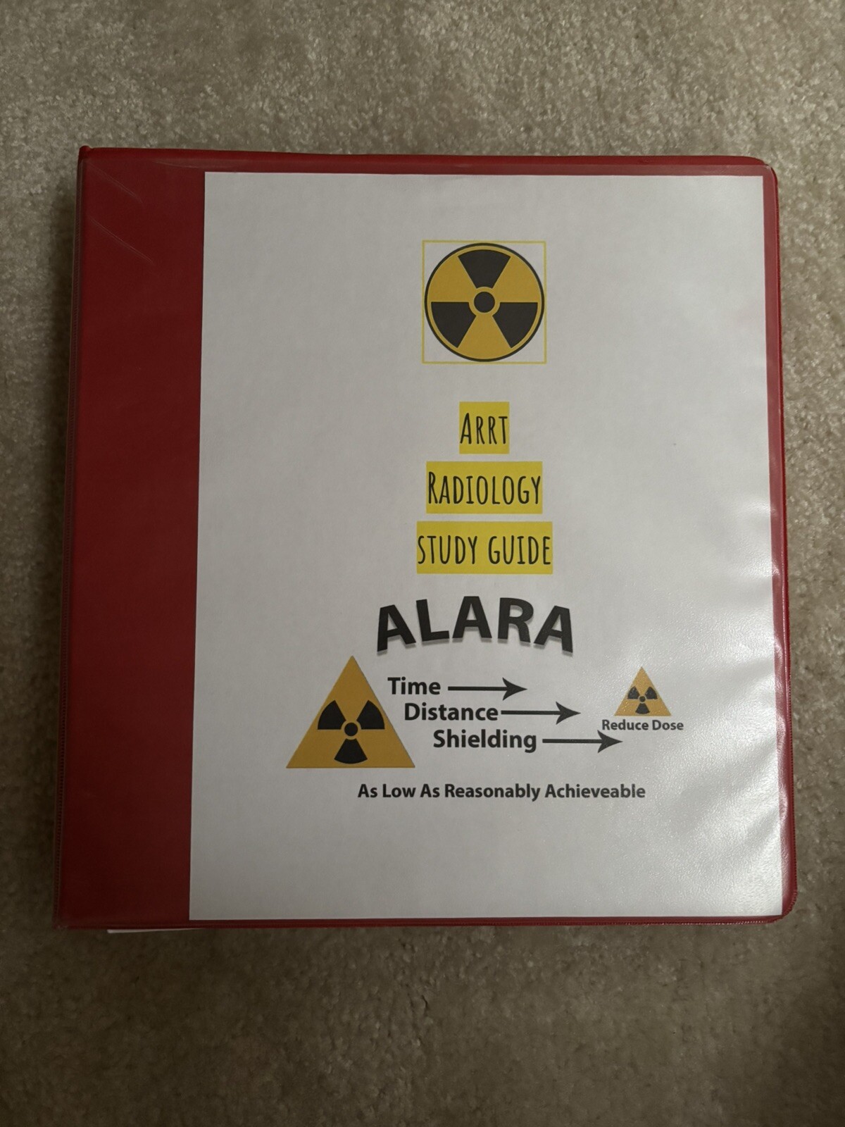 Radiology Prep Binder